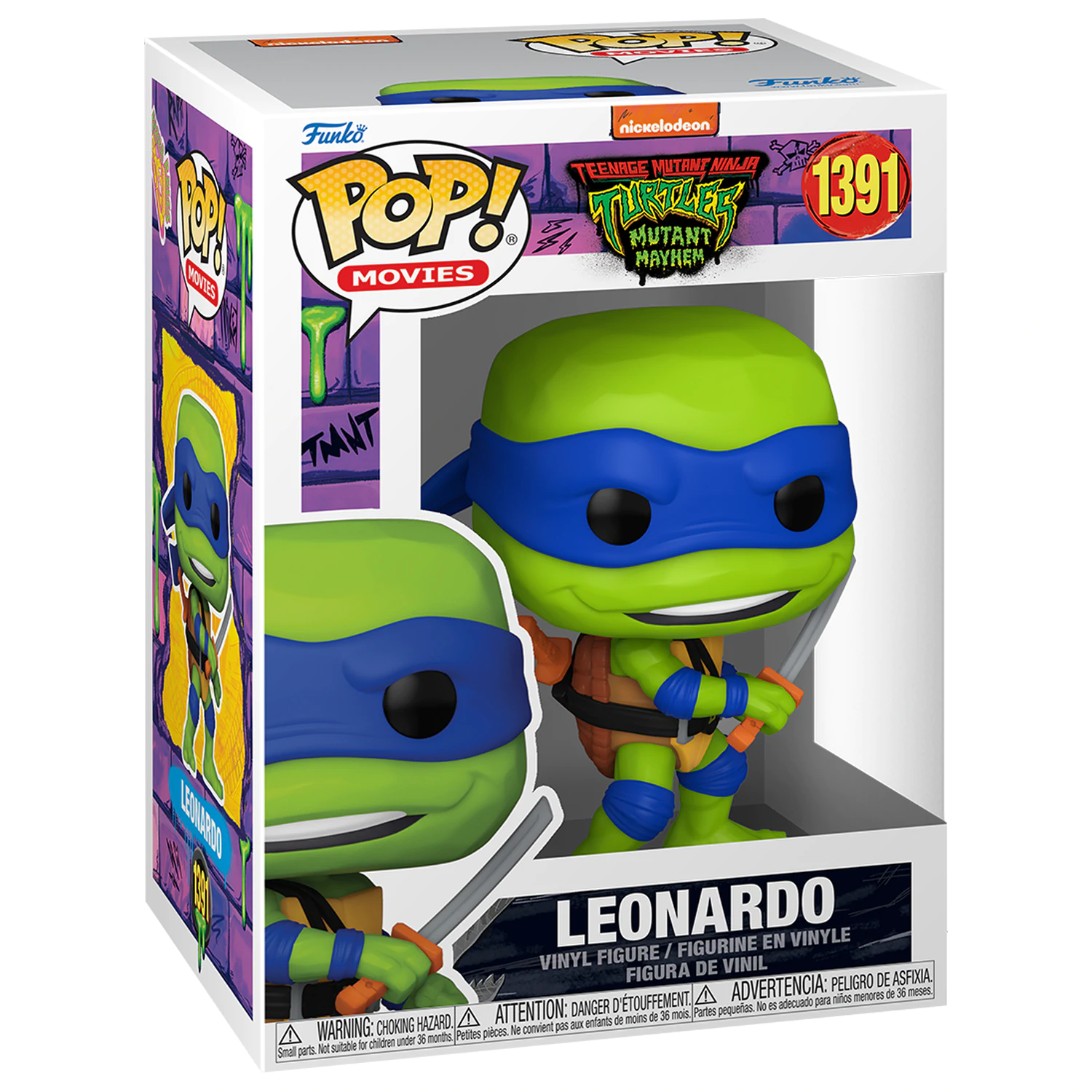 Figúrka POP Ninja Turtles Leonardo produktová fotografia