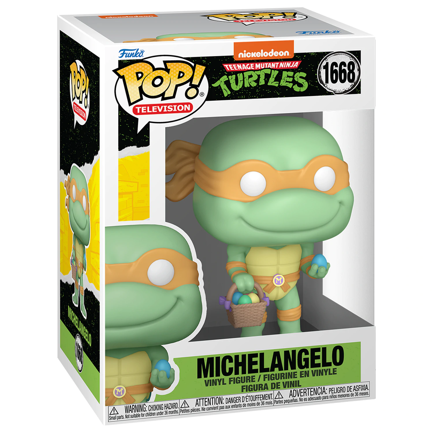 Funko POP figúrka Ninja Turtles Michelangelo Easter Egg produktová fotografia