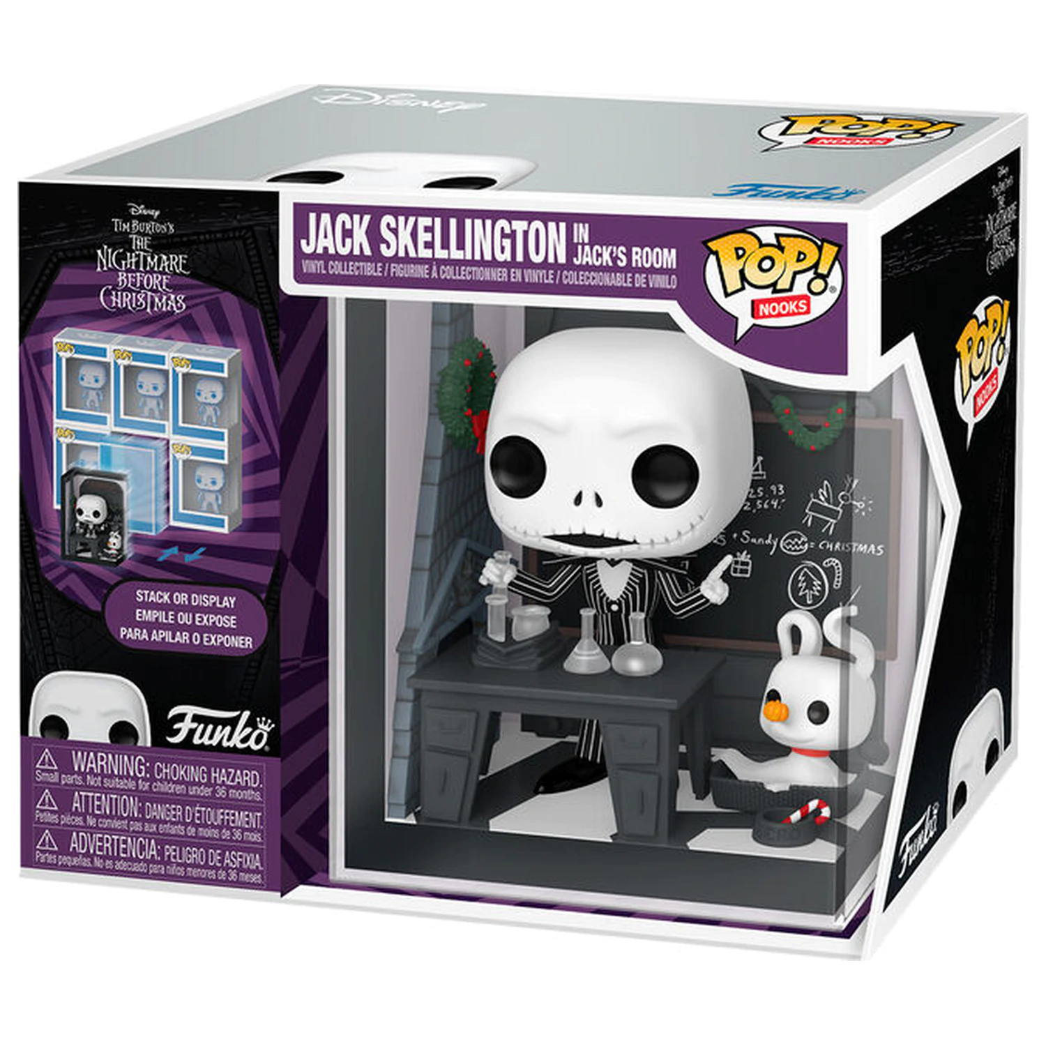 Funko POP figúrka Nooks Disney Nightmare Before Christmas Jack Skellington in Jack’s Room produktová fotografia