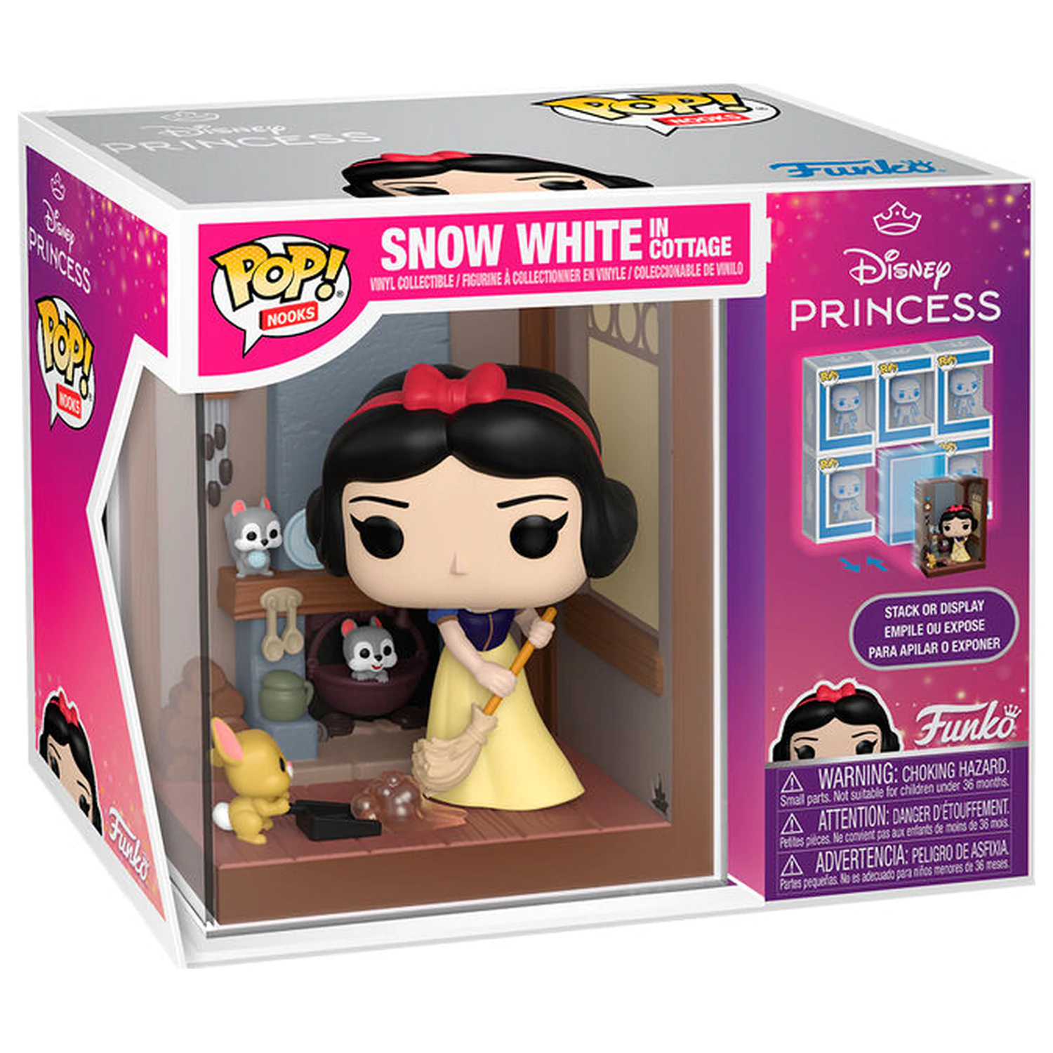 Funko POP figúrka Nooks Disney Princess Snow White in Cottage produktová fotografia