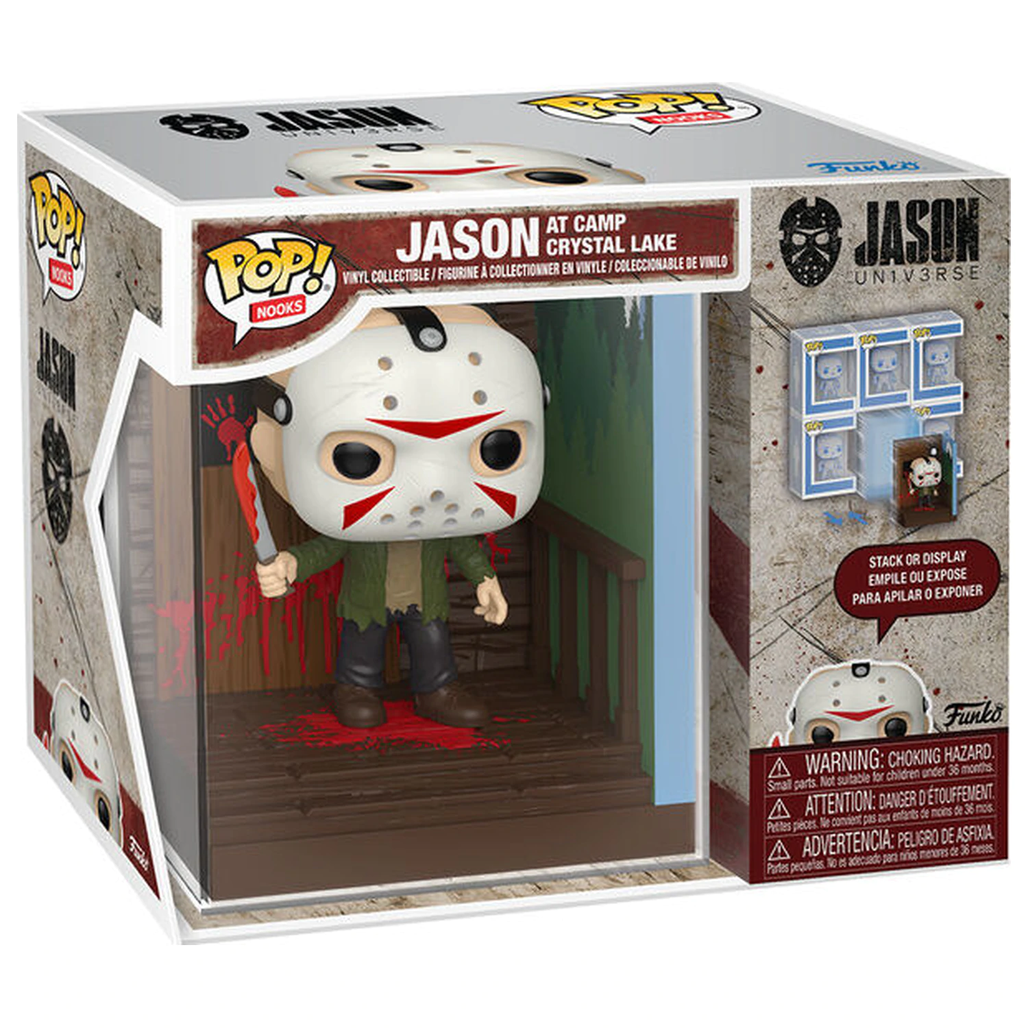 Funko POP figúrka Nooks Friday The 13Th Jason at Camp Crystal Lake produktová fotografia
