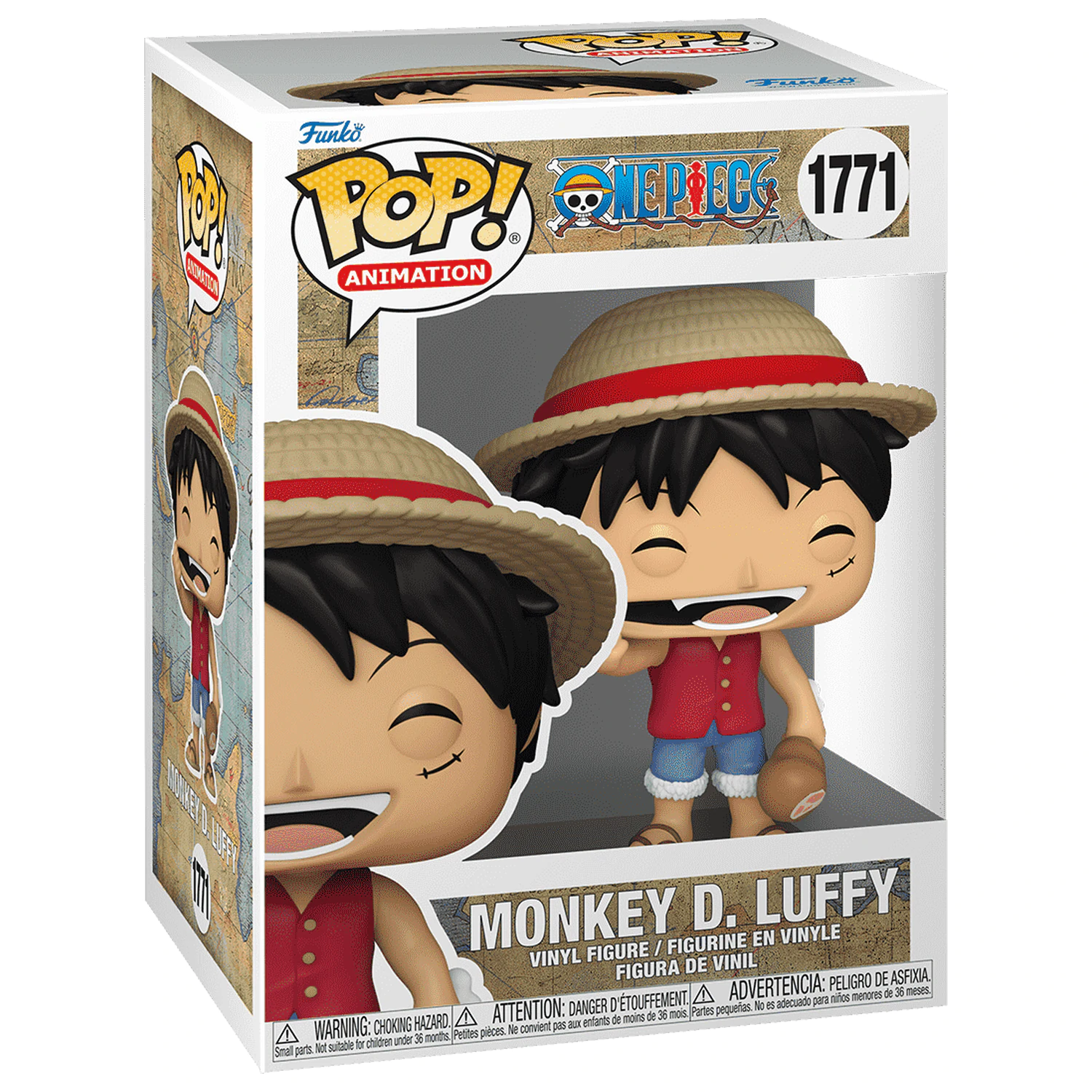 Funko POP figúrka One Piece Monkey D. Luffy produktová fotografia