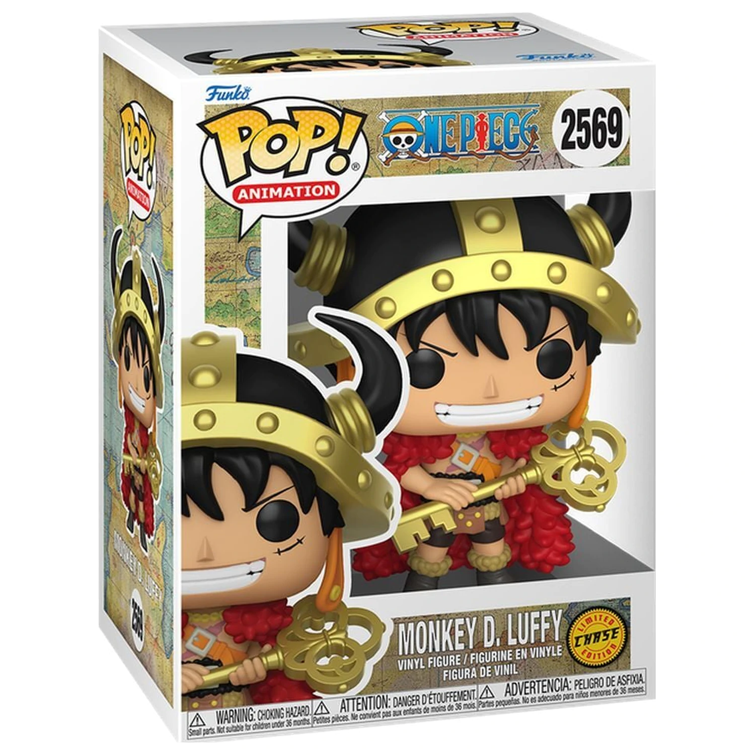 Funko POP figúrka One Piece Monkey D Luffy Chase produktová fotografia