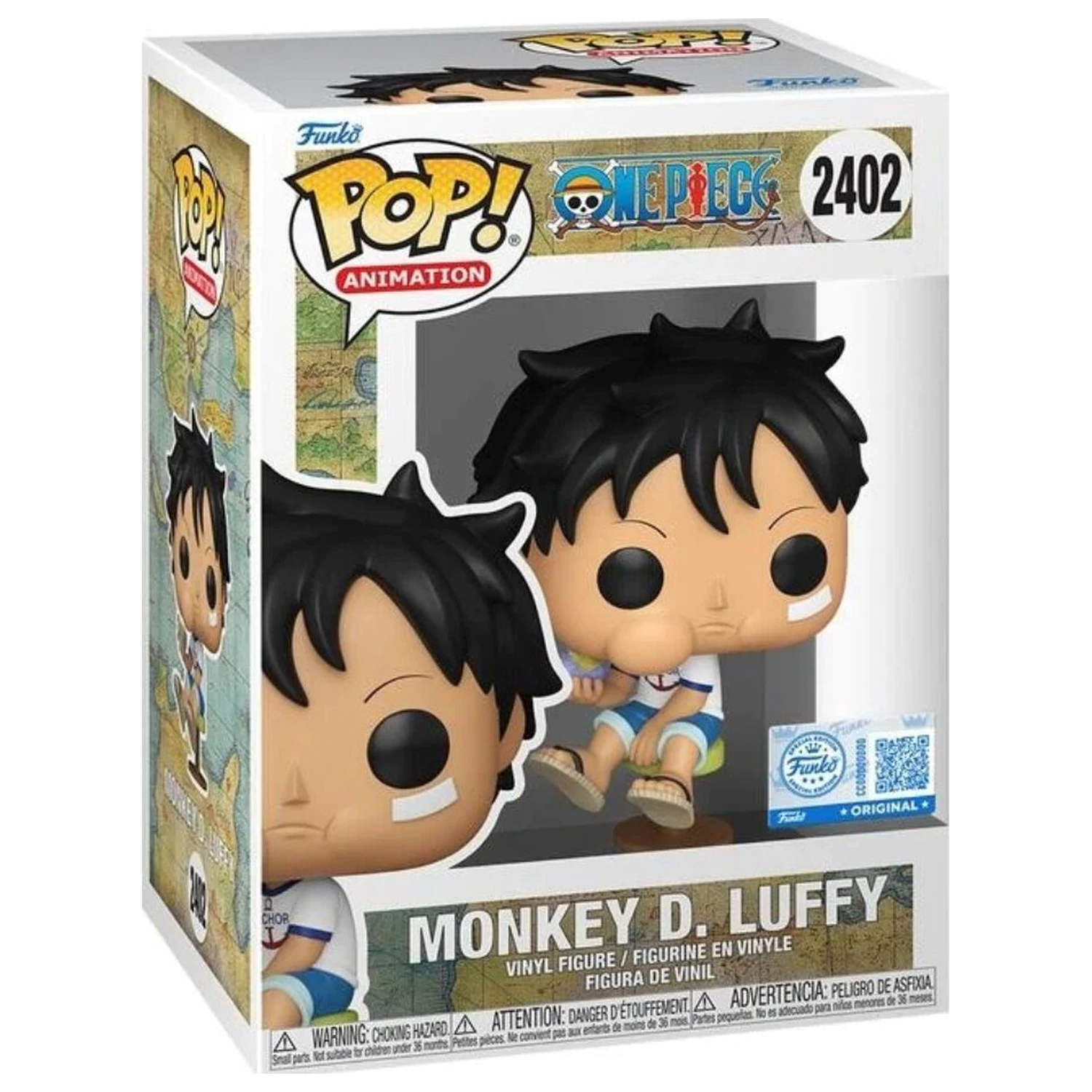 Funko POP figúrka One Piece Monkey D. Luffy Exclusive produktová fotografia