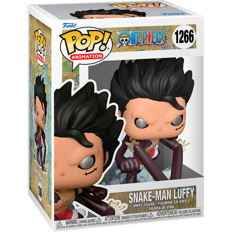 One Piece POP! Televízny vinylová figúrka Snake-Man Luffy 9 cm termékfotó