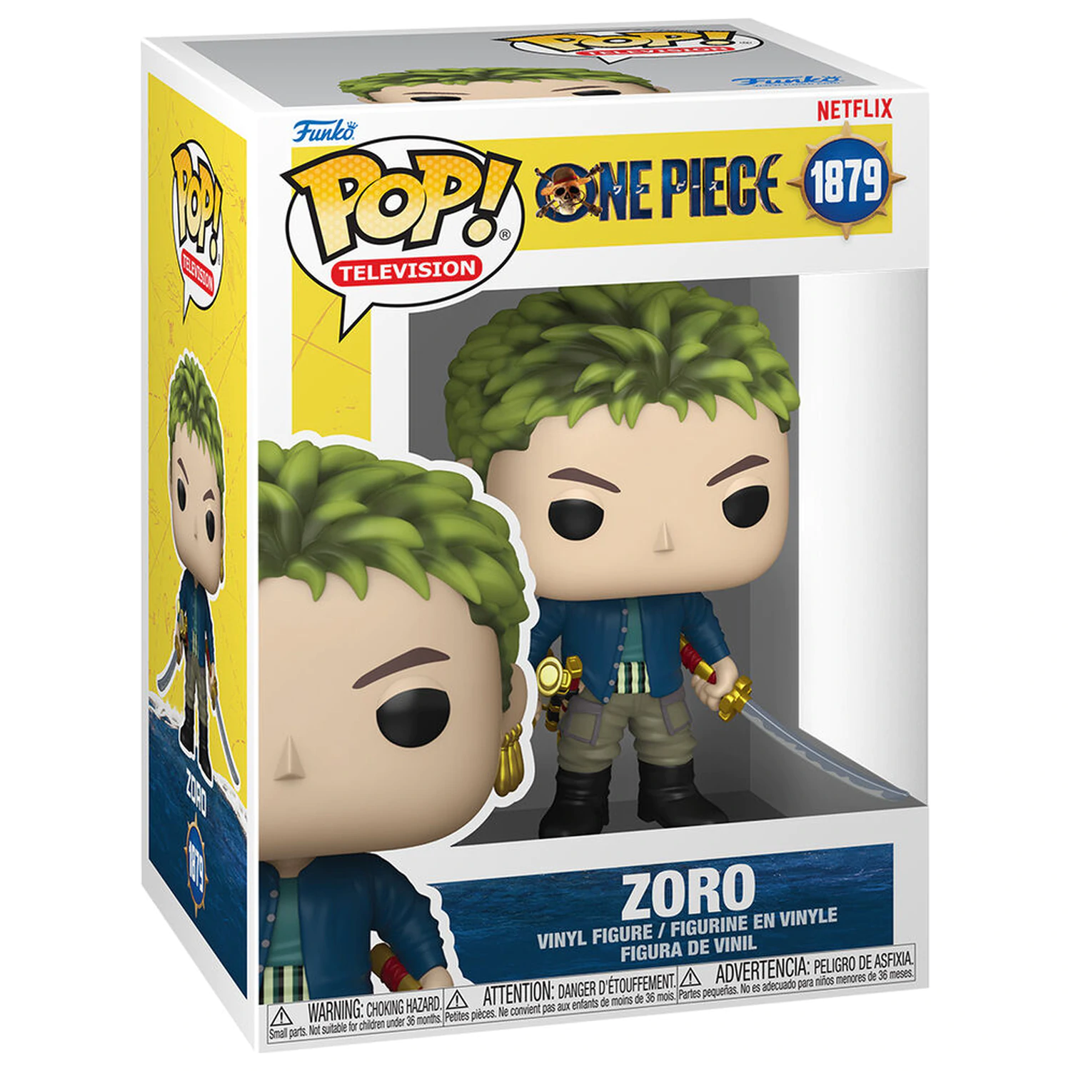 Funko POP figúrka One Piece Zoro produktová fotografia