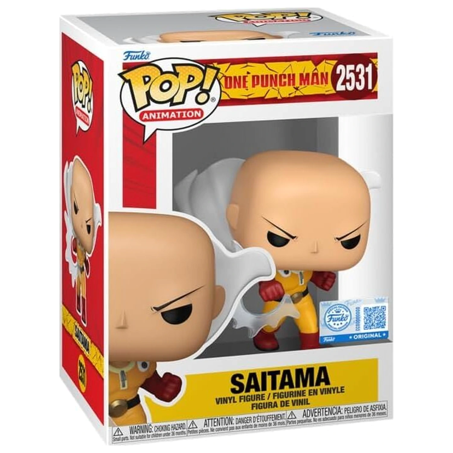 Funko POP figúrka One Punch Man Saitama Exclusive produktová fotografia