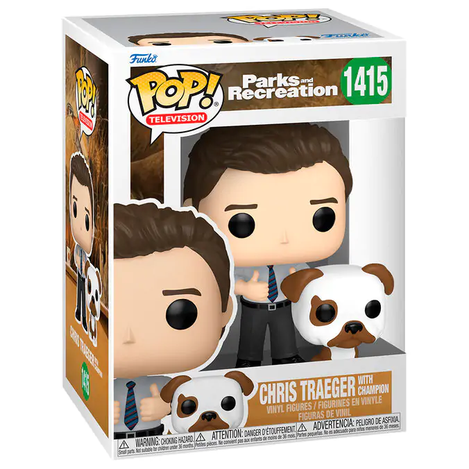 Funko POP figúrka Parks and Recreation Chris Traeger s majstromom termékfotó