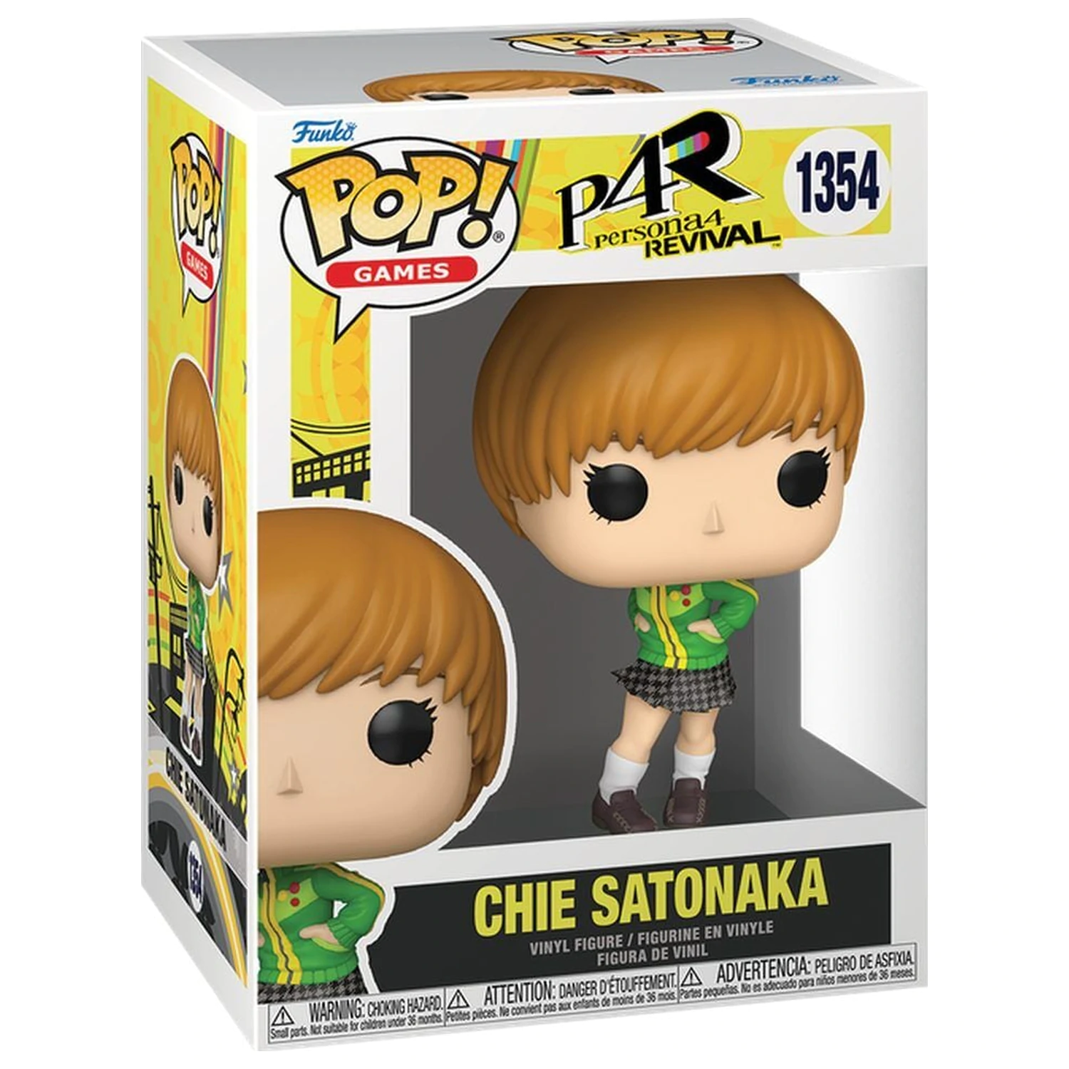 Funko POP figúrka Persona 4 Revival Chie Satonaka produktová fotografia