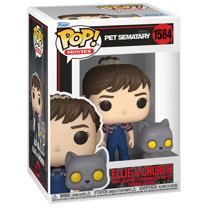 Funko POP figúrka Pet Sematary Ellie & Church termékfotó