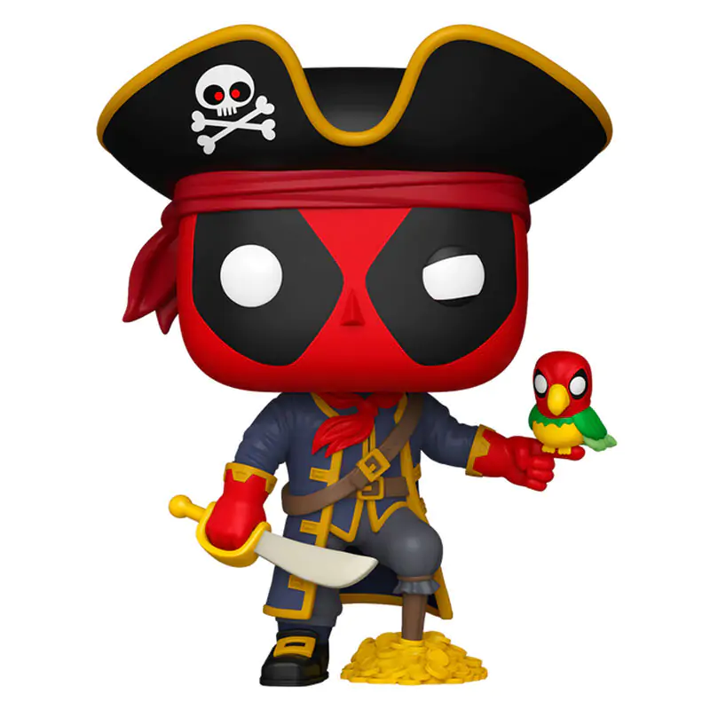 Funko POP figúrka Plus Marvel Deadpool - Deadpool ako Long John Silver produktová fotografia