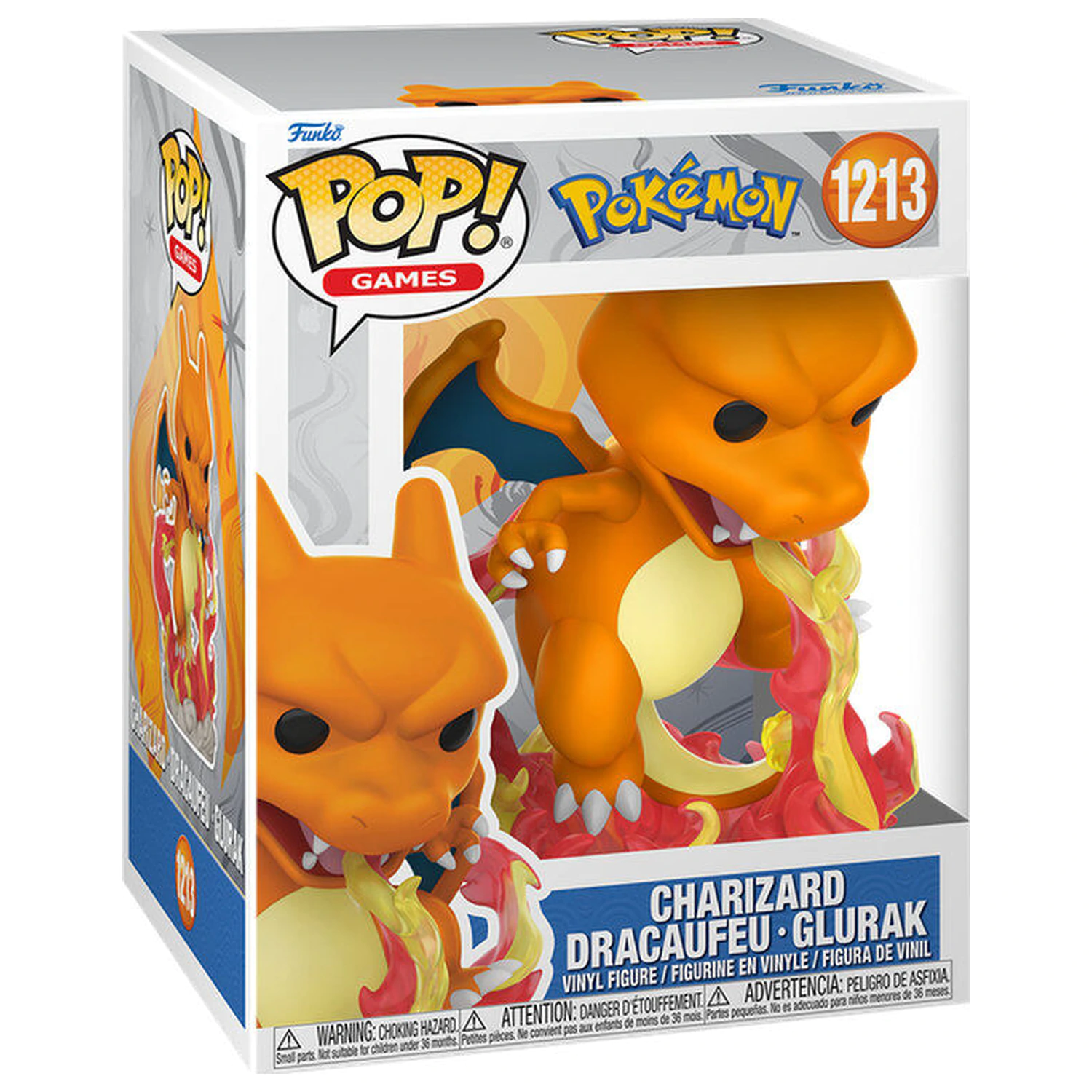 Funko POP figúrka Premium Pokemon Charizard Dracaufeu Glurak produktová fotografia