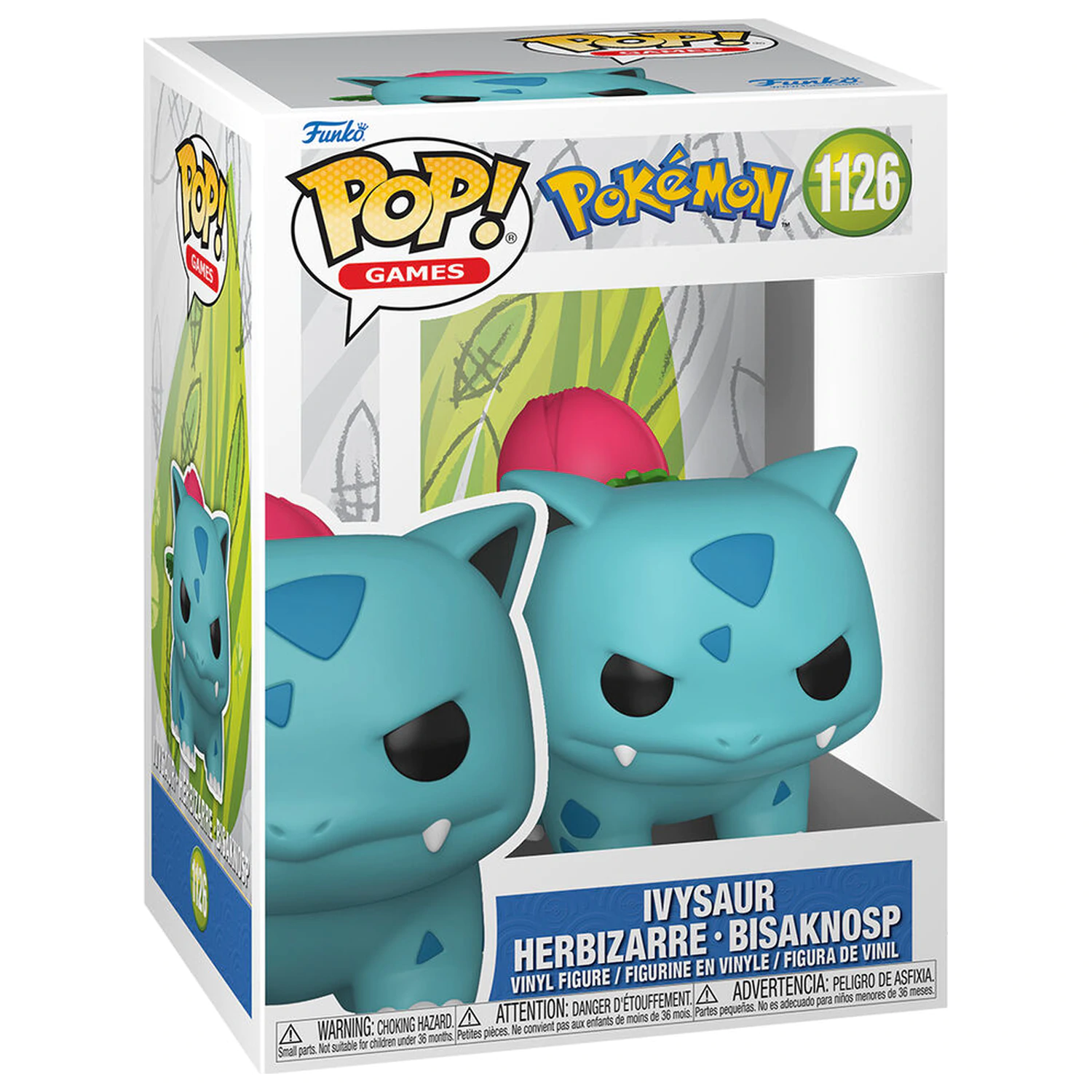 Funko POP figúrka Pokémon Ivysaur Herbizarre Bisaknosp produktová fotografia