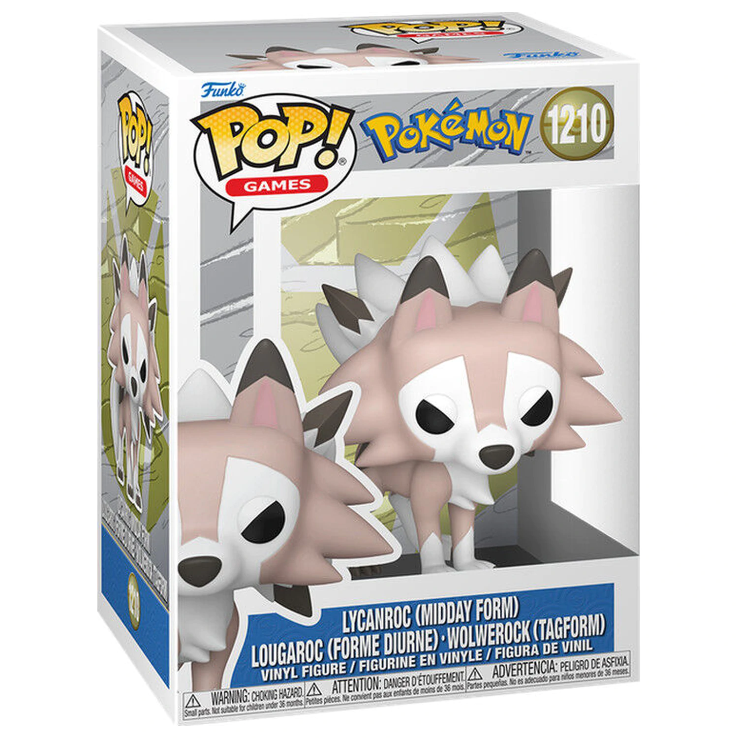 Funko POP figúrka Pokemon Lycanroc Midday Form produktová fotografia