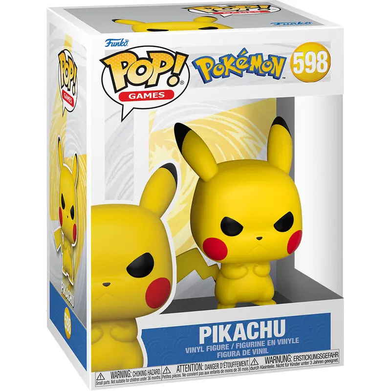 Pokemon POP! Games Vinyl figúrka Grumpy Pikachu (EMEA) 9 cm termékfotó