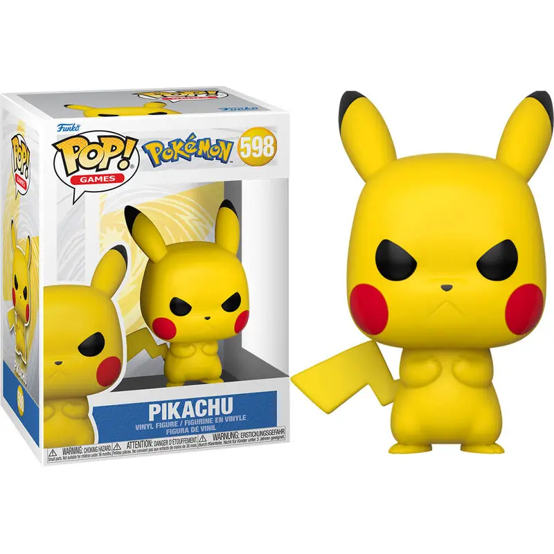 Pokemon POP! Games Vinyl figúrka Grumpy Pikachu (EMEA) 9 cm termékfotó