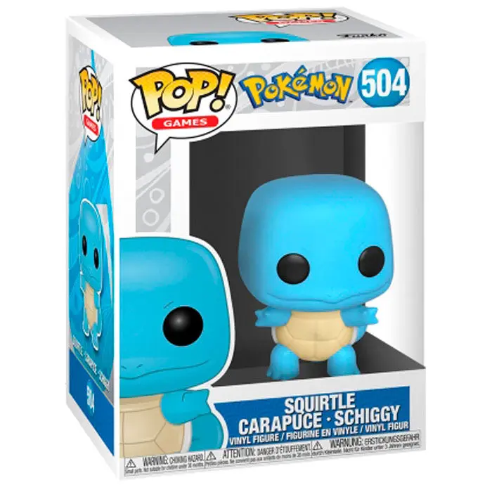 Pokemon POP! Games Vinyl Figúrka Squirtle (EMEA) 9 cm termékfotó