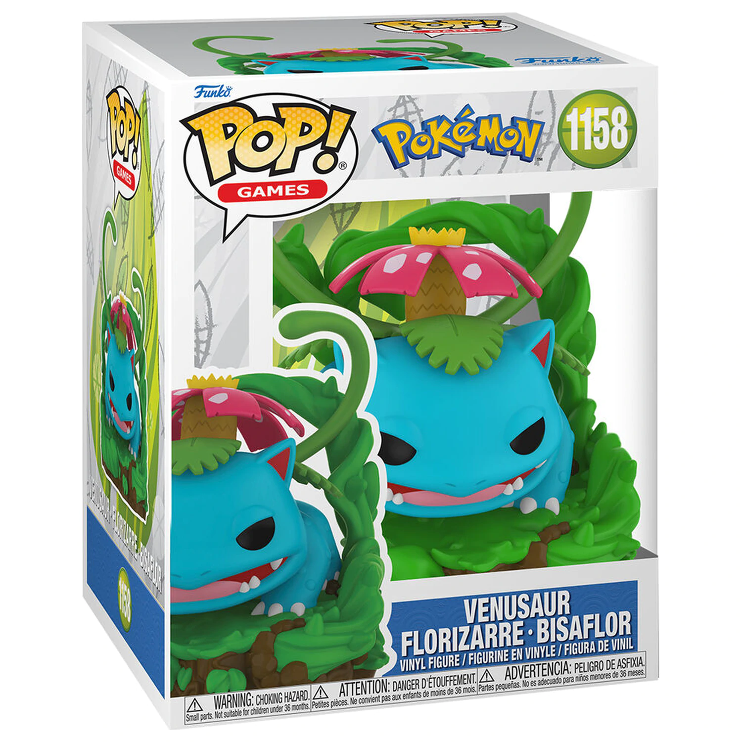 Funko POP figúrka Premium Pokemon Venusaur Florizarre Bisaflor produktová fotografia