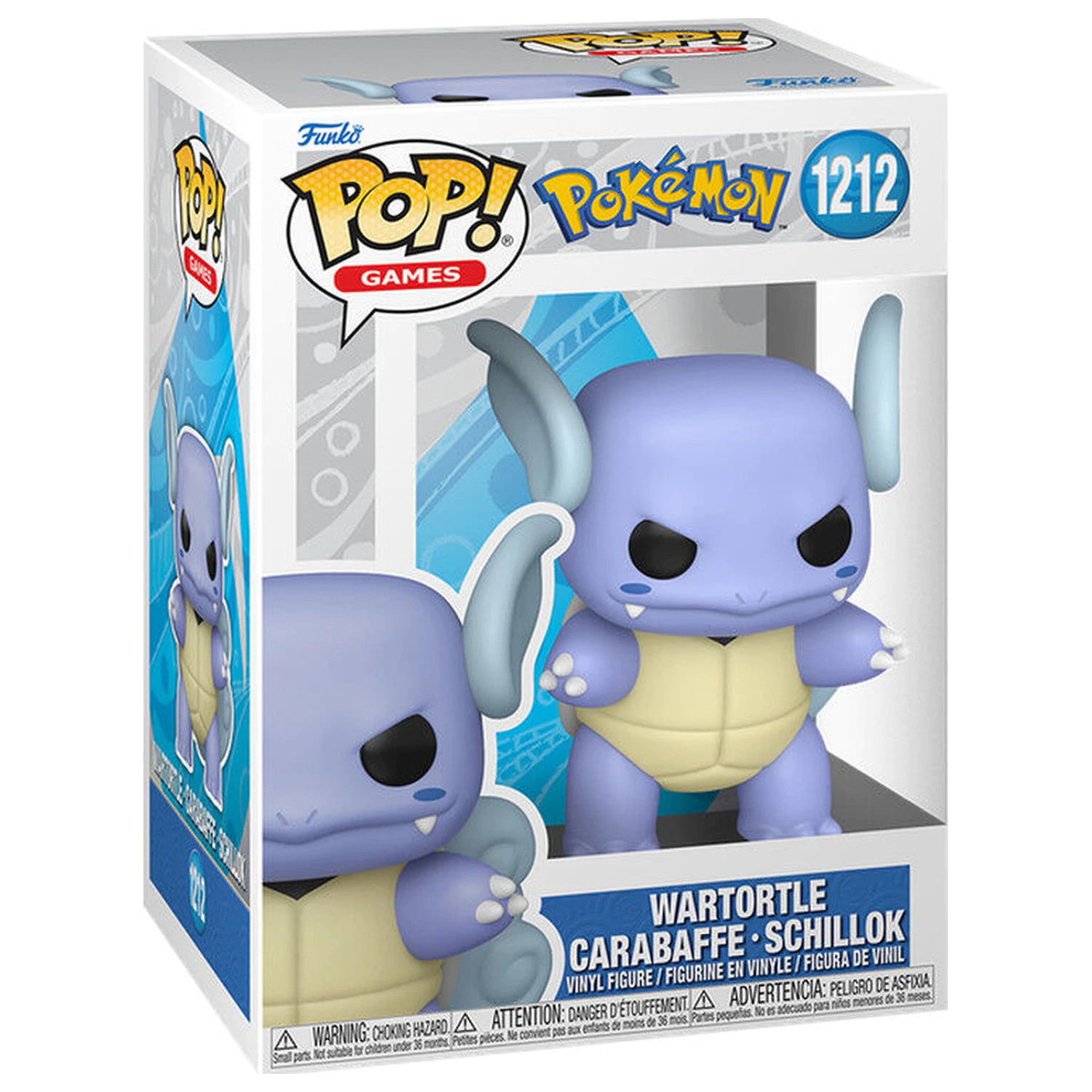 Funko POP figúrka Pokemon Wartortle Carabaffe Schillok produktová fotografia