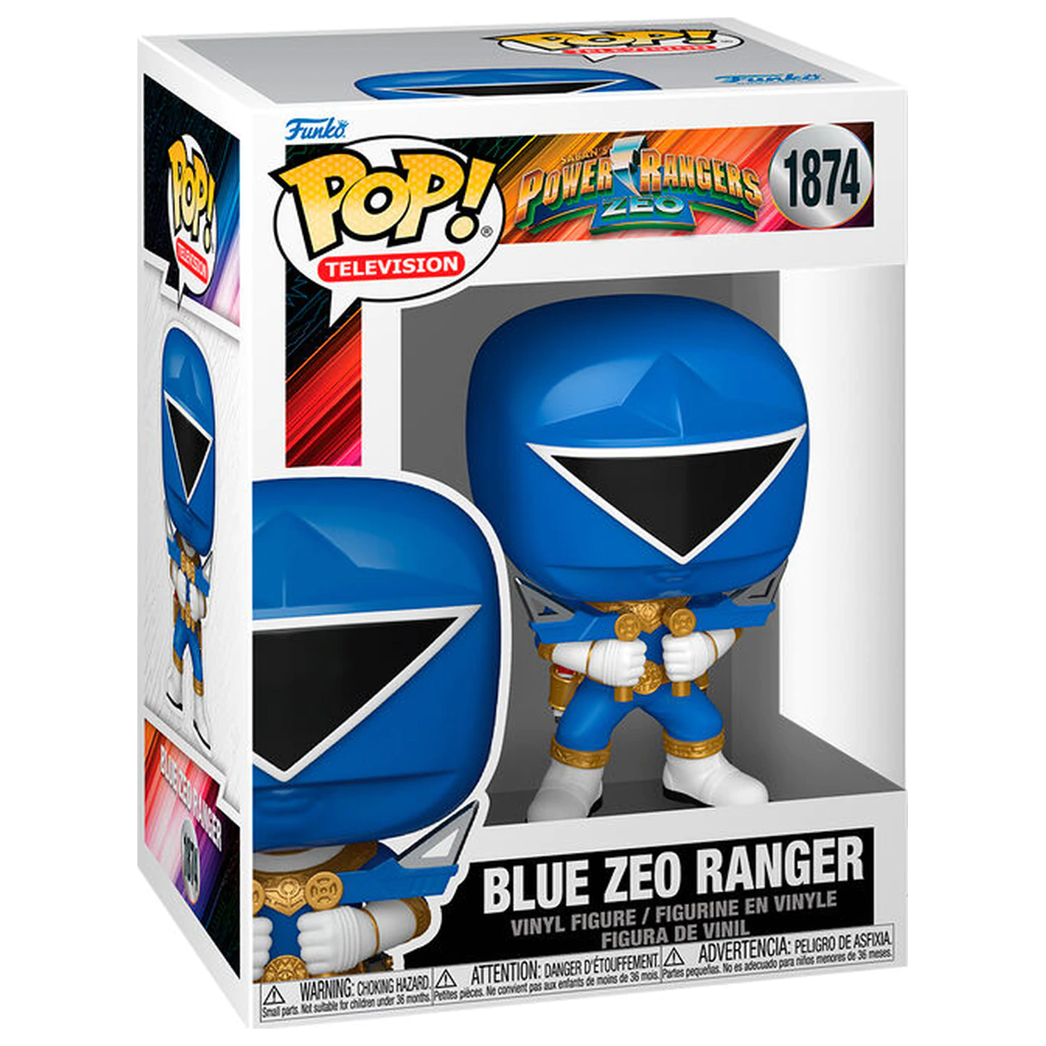 Funko POP figúrka Power Rangers Blue Zeo Ranger produktová fotografia