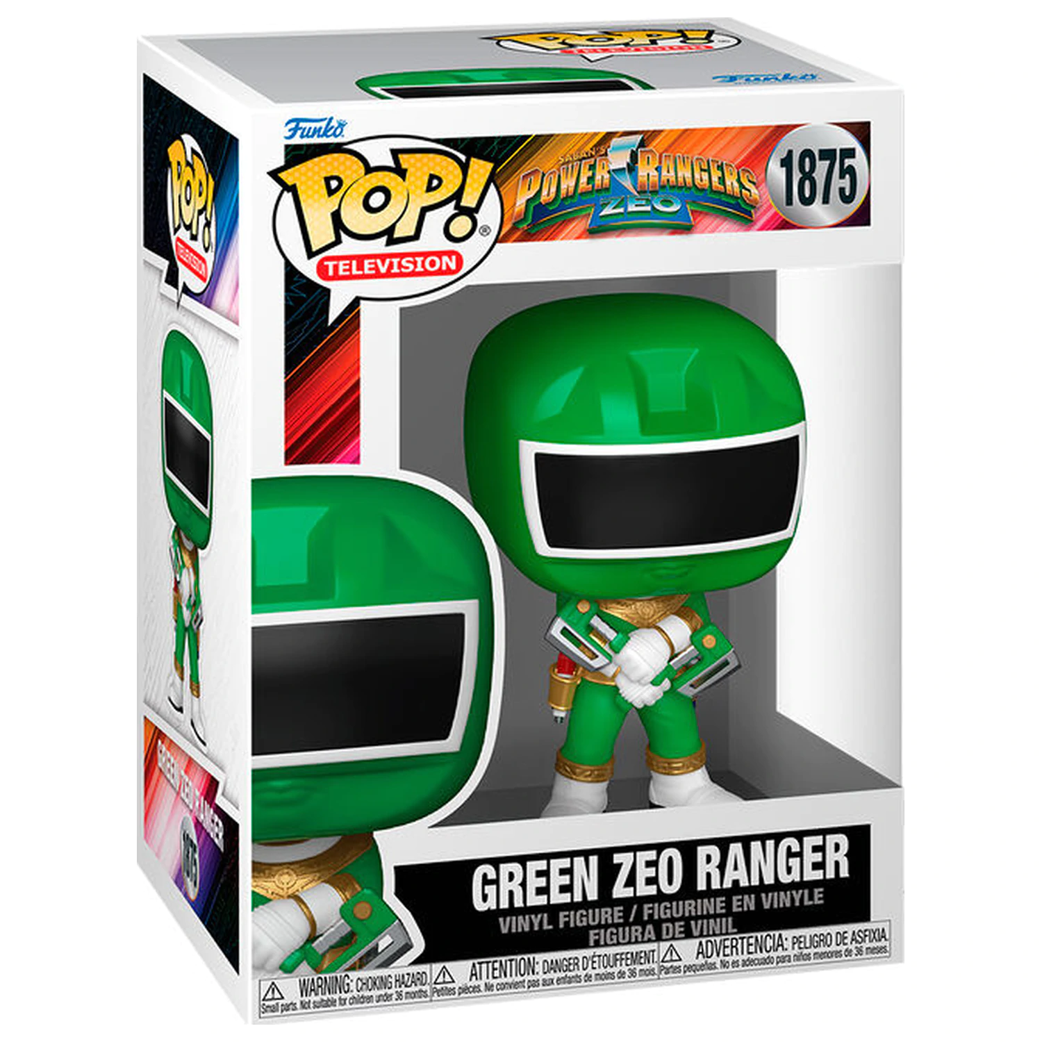 Funko POP figúrka Power Rangers Green Zeo Ranger produktová fotografia
