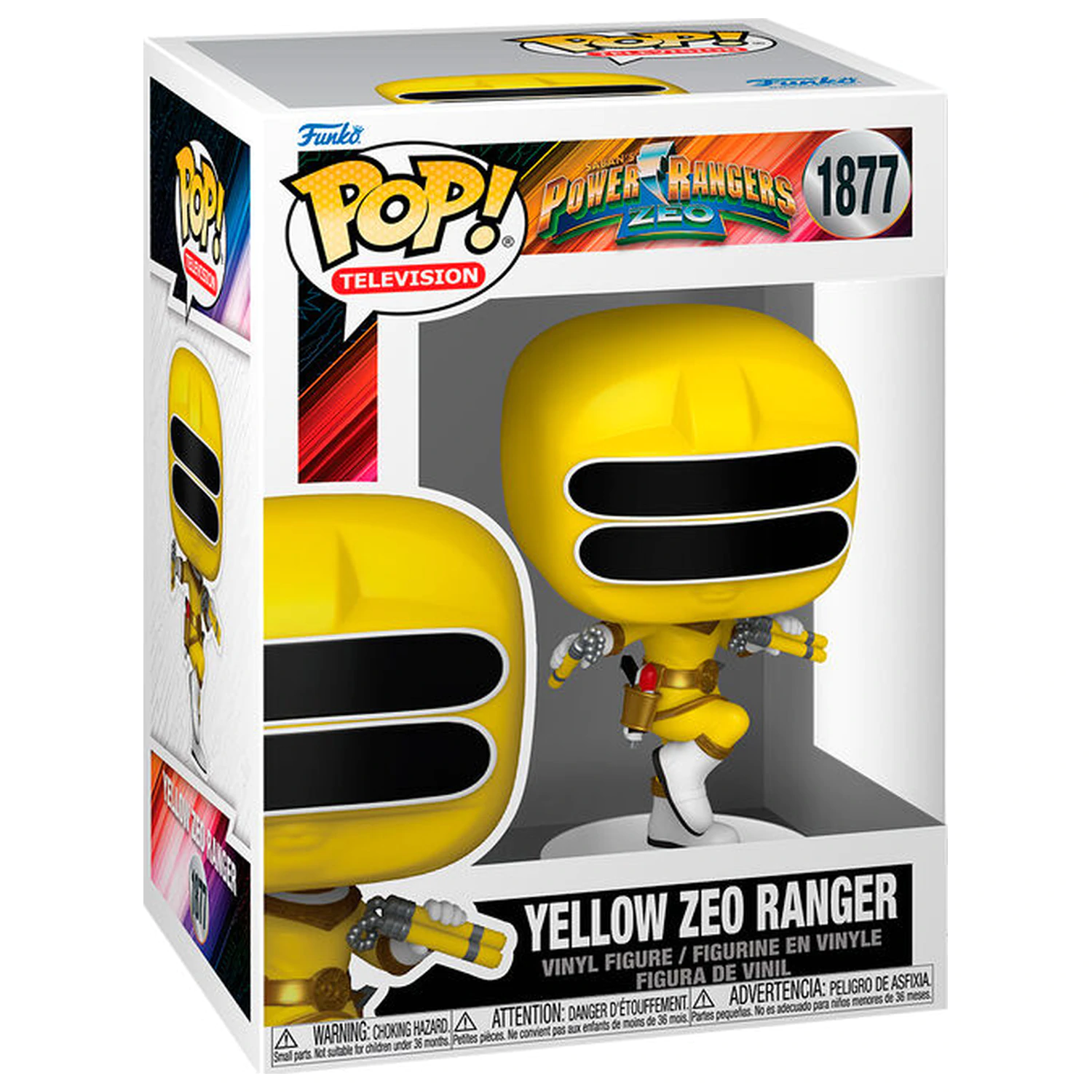 Funko POP figúrka Power Rangers Yellow Zeo Ranger produktová fotografia