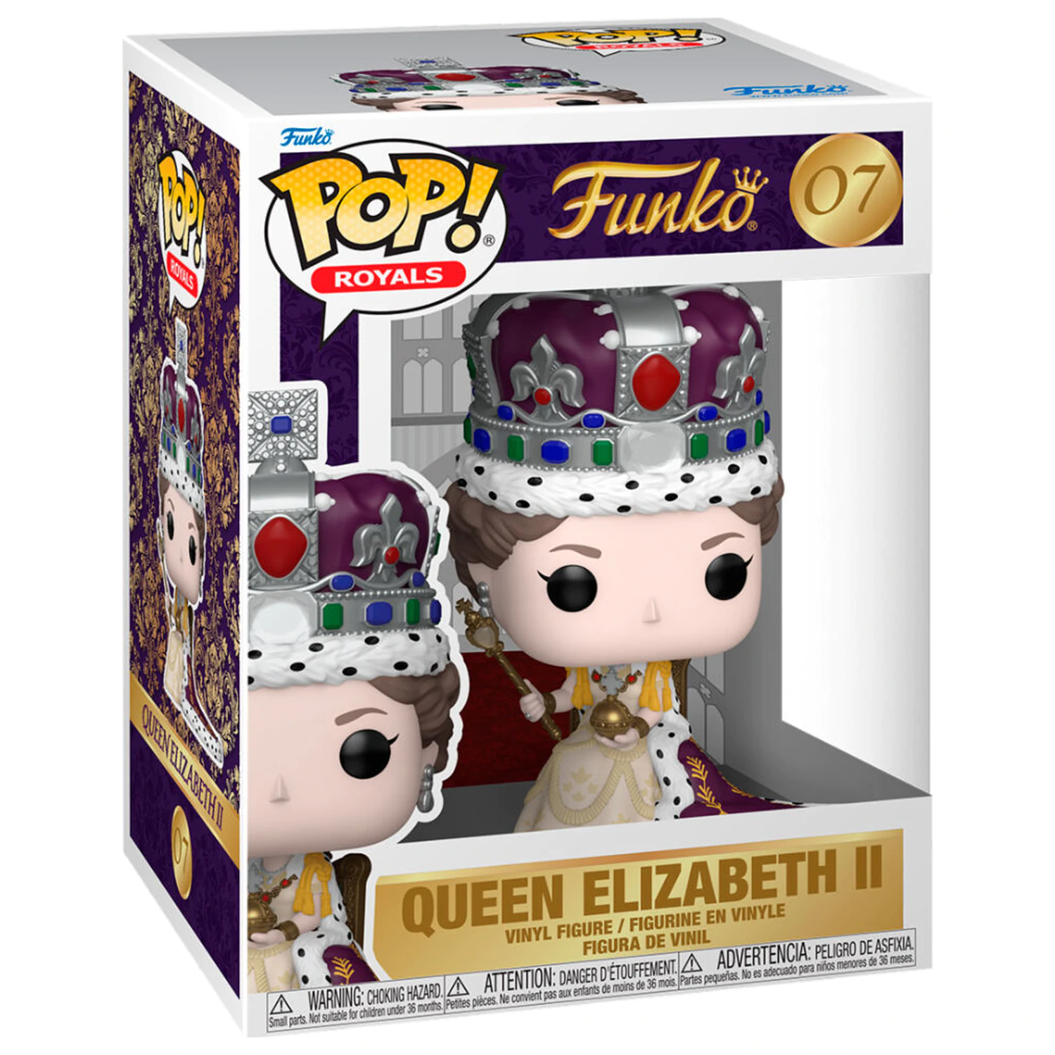 Funko POP figúrka Premium Queen Elizabeth II produktová fotografia