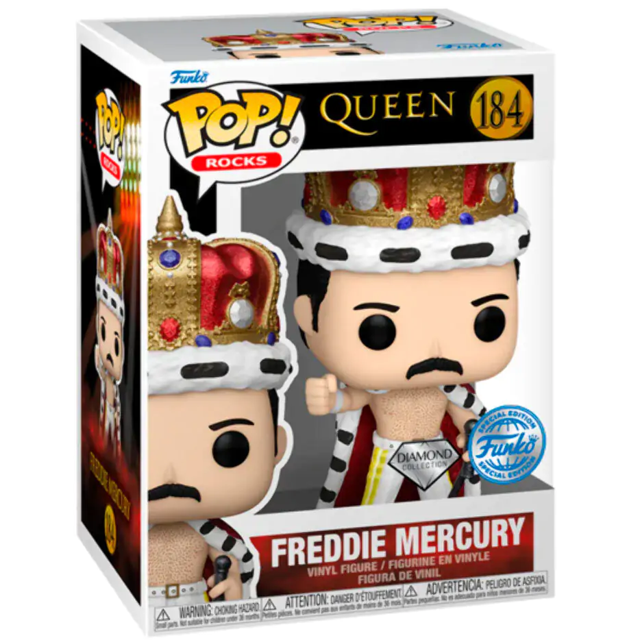 POP figúrka Queen Freddie Mercury exkluzívnene termékfotó