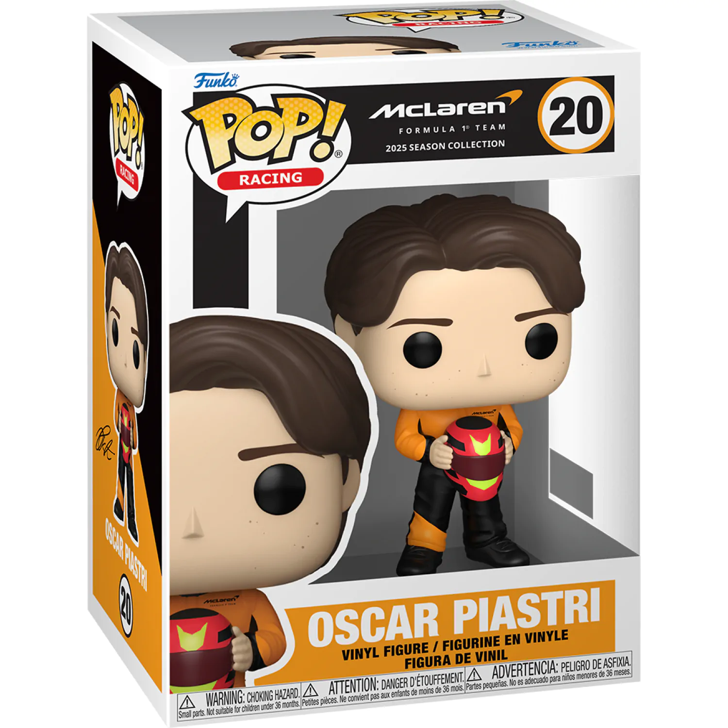 Funko POP figúrka Racing McLaren Oscar Piastri produktová fotografia
