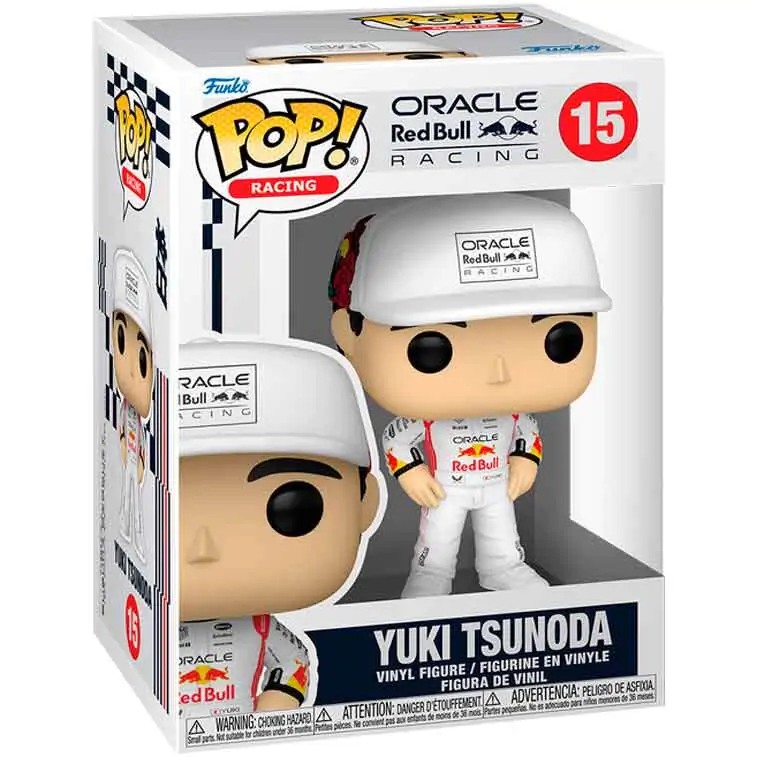 Funko POP figúrka Racing Oracle Red Bull Yuki Tsunoda produktová fotografia