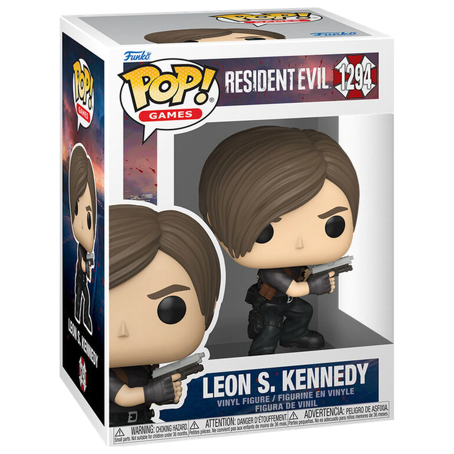 Funko POP figúrka Resident Evil Leon Kennedy produktová fotografia