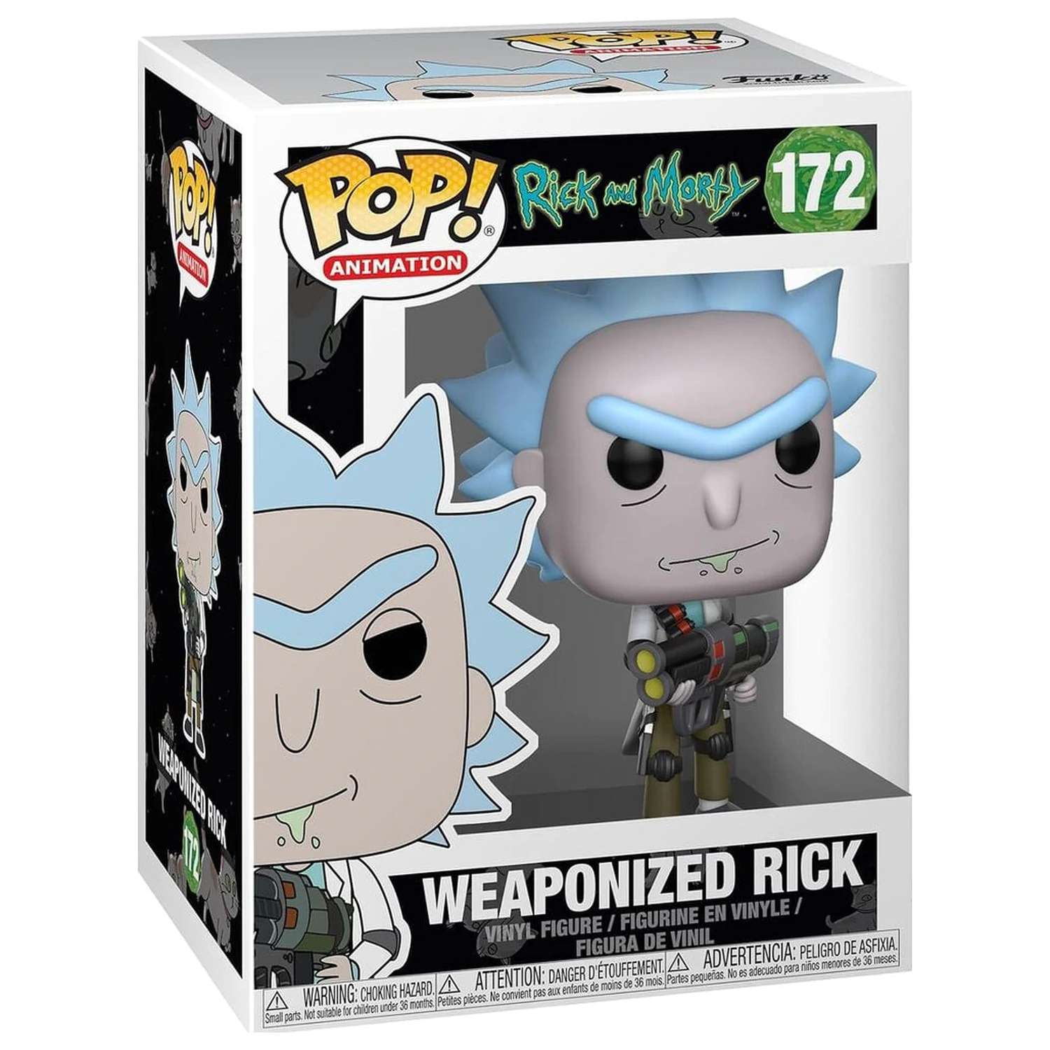 Funko POP figúrka Rick and Morty Weaponized Rick produktová fotografia
