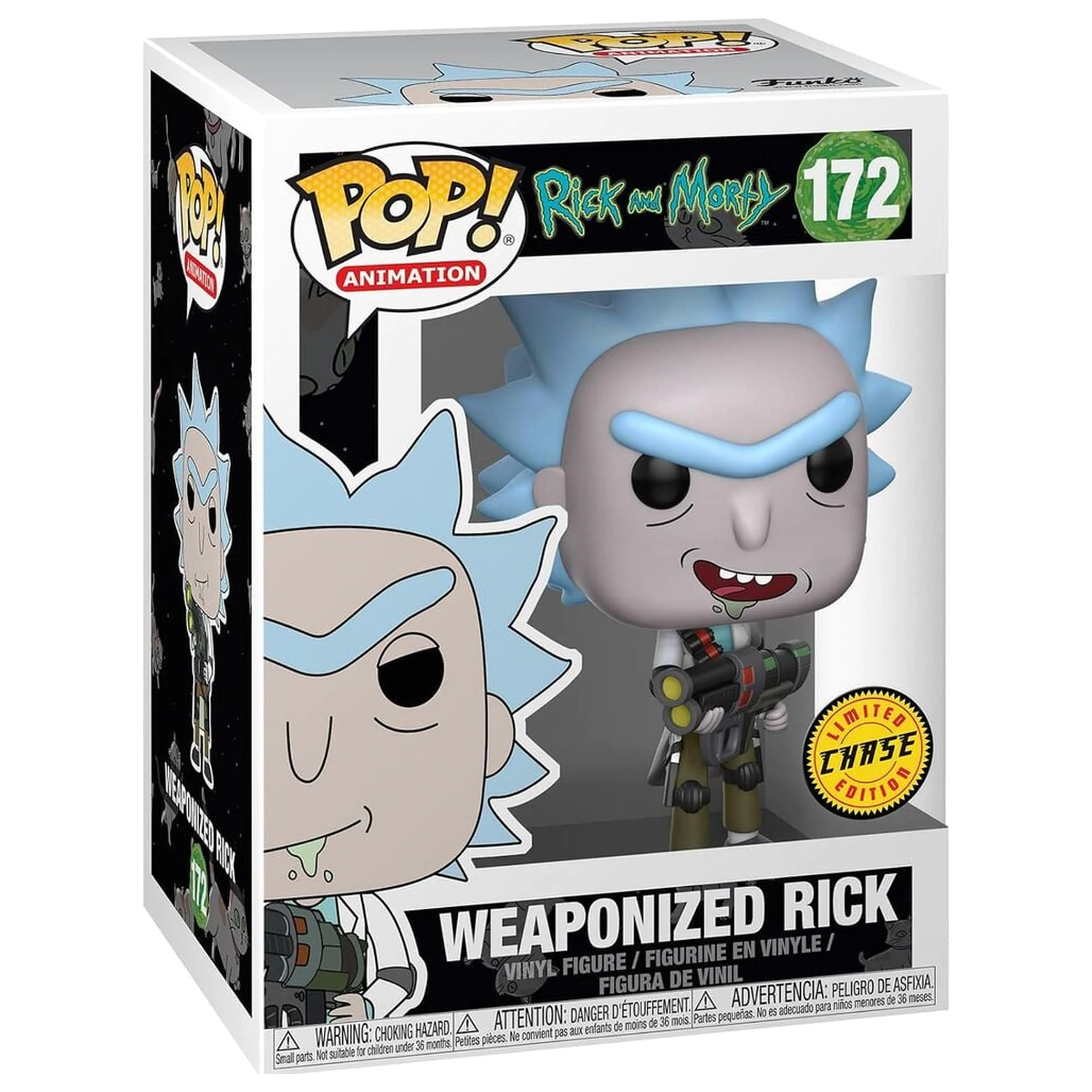 Funko POP figúrka Rick & Morty Weaponized Rick Chase produktová fotografia