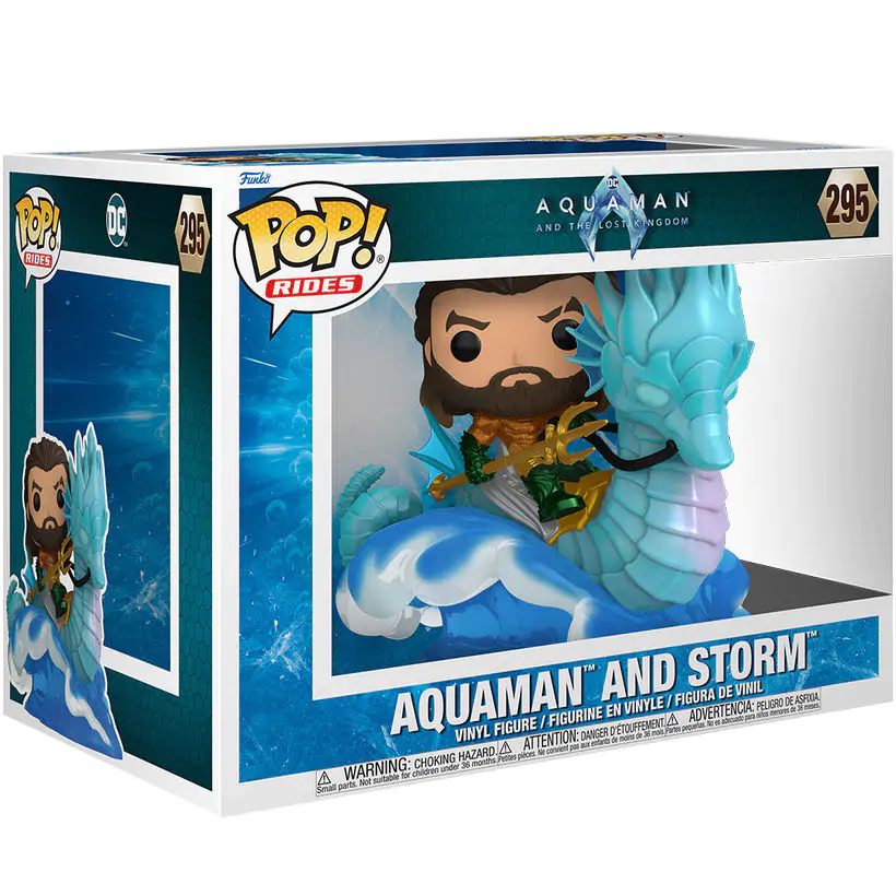 POP figúrka Ride Deluxe DC Comics Aquaman and the Lost Kingdom Aquaman na Stormovi termékfotó