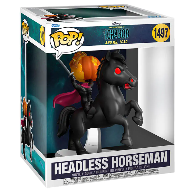 Funko POP! figúrka Rides Deluxe Disney The Adventure of Ichabod And Mr. Toad Headless Horseman termékfotó