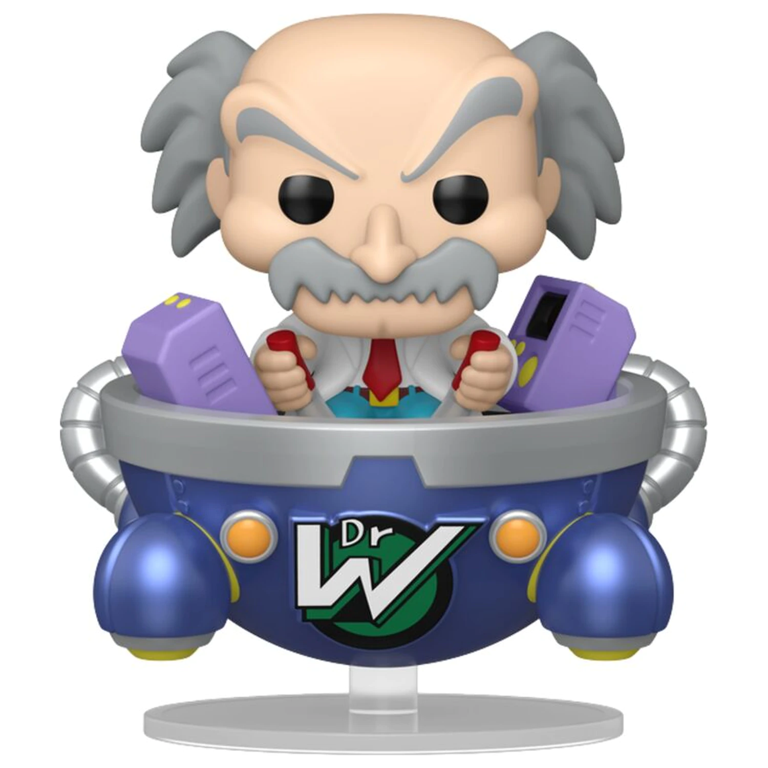 Funko POP figúrka Rides Deluxe Mega Man Dr. Wily v kapsule Wily produktová fotografia