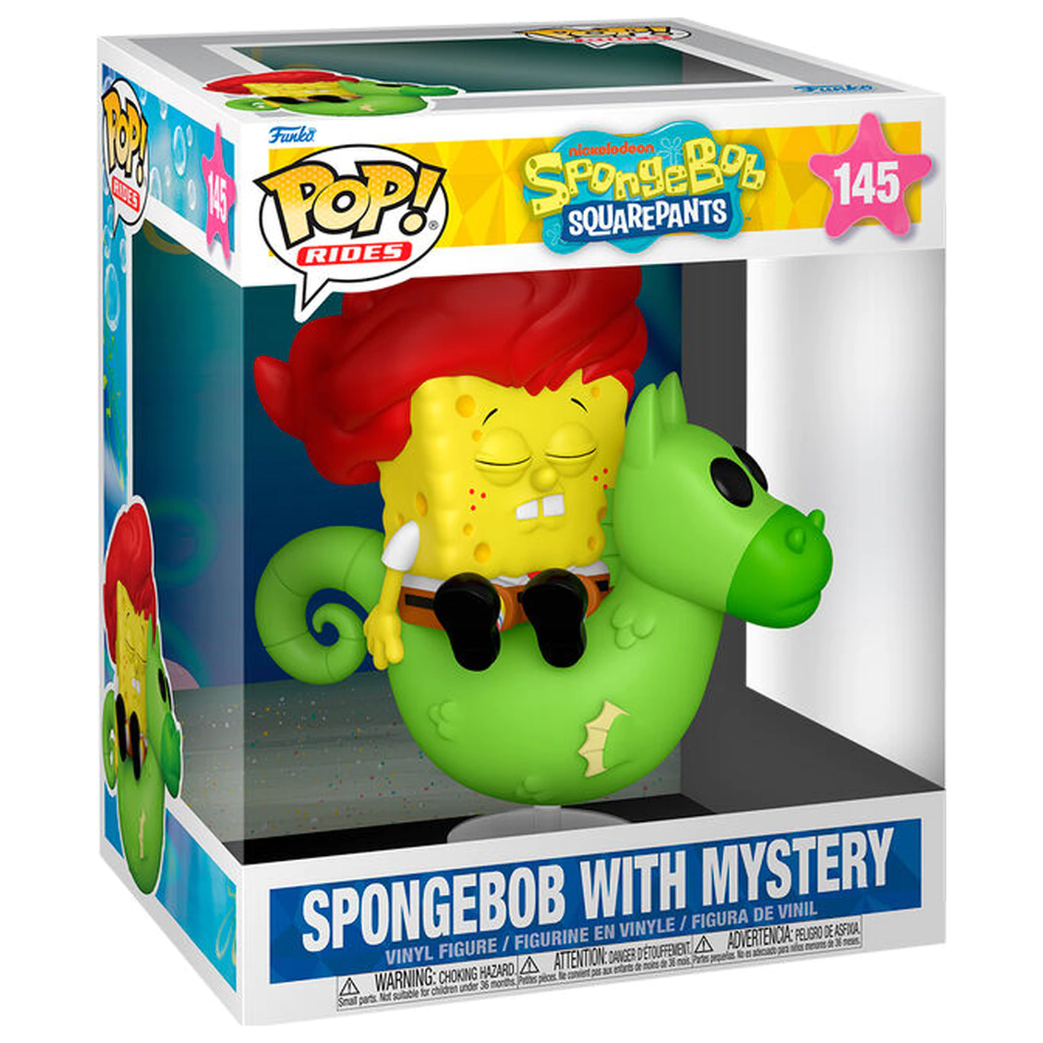 Funko POP figúrka Rides Deluxe SpongeBob SquarePants Spongebob s Mystery produktová fotografia
