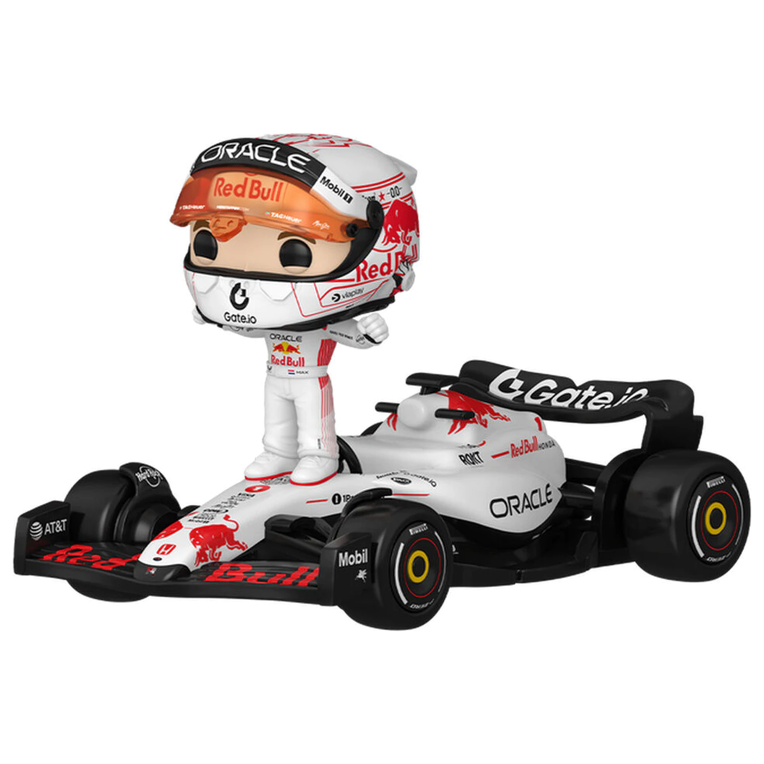 Funko POP figúrka Rides Oracle Red Bull Racing Super Deluxe Max Verstappen produktová fotografia