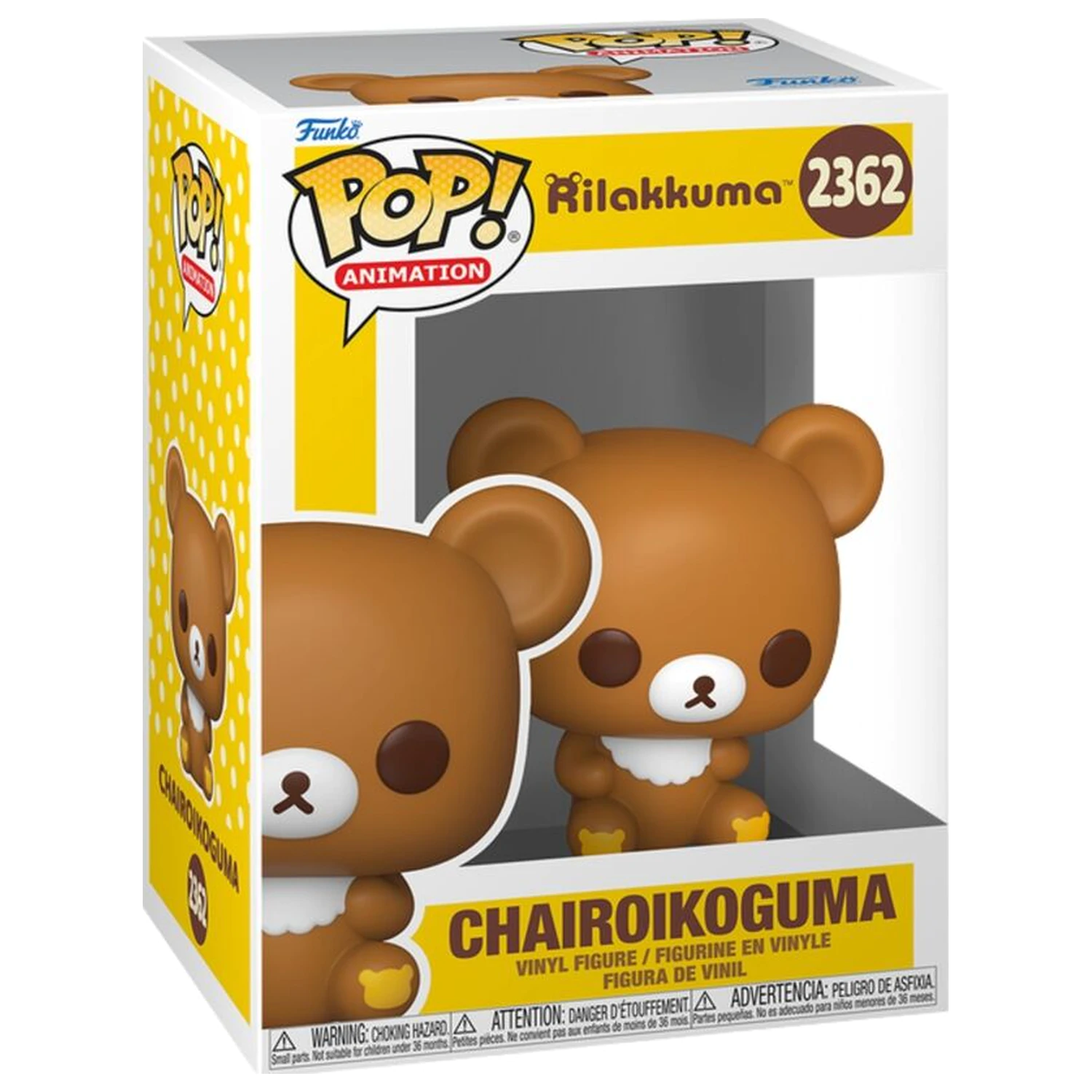 Funko POP figúrka Rilakkuma Chairoikoguma produktová fotografia