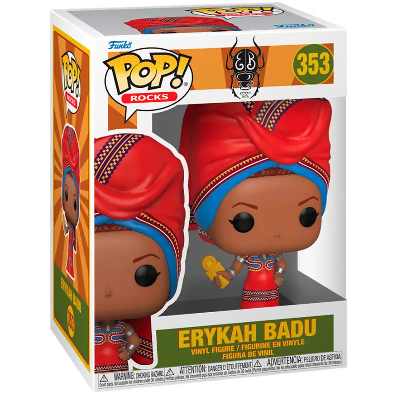 Erykah Badu POP! Rocks Vinylová figúrka Erykah Badu(Tyrone) 9 cm produktová fotografia