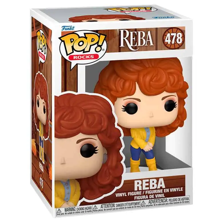 Funko POP figúrka Rocks Reba - Reba produktová fotografia