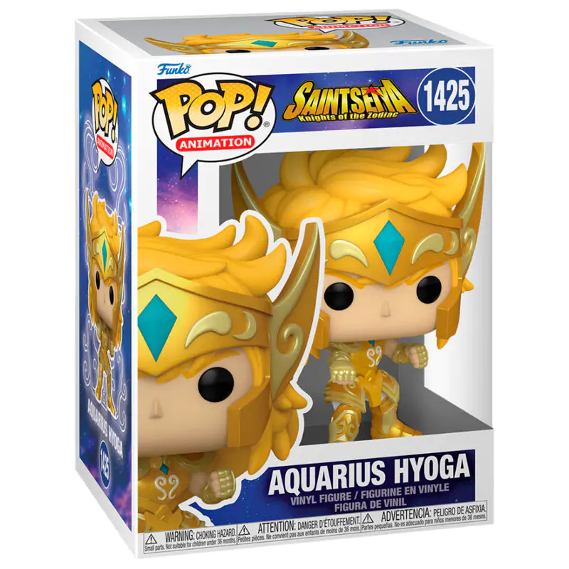 Saint Seiya POP! Animation Figúrka Gold Aquarius Hyoga 9 cm produktová fotografia