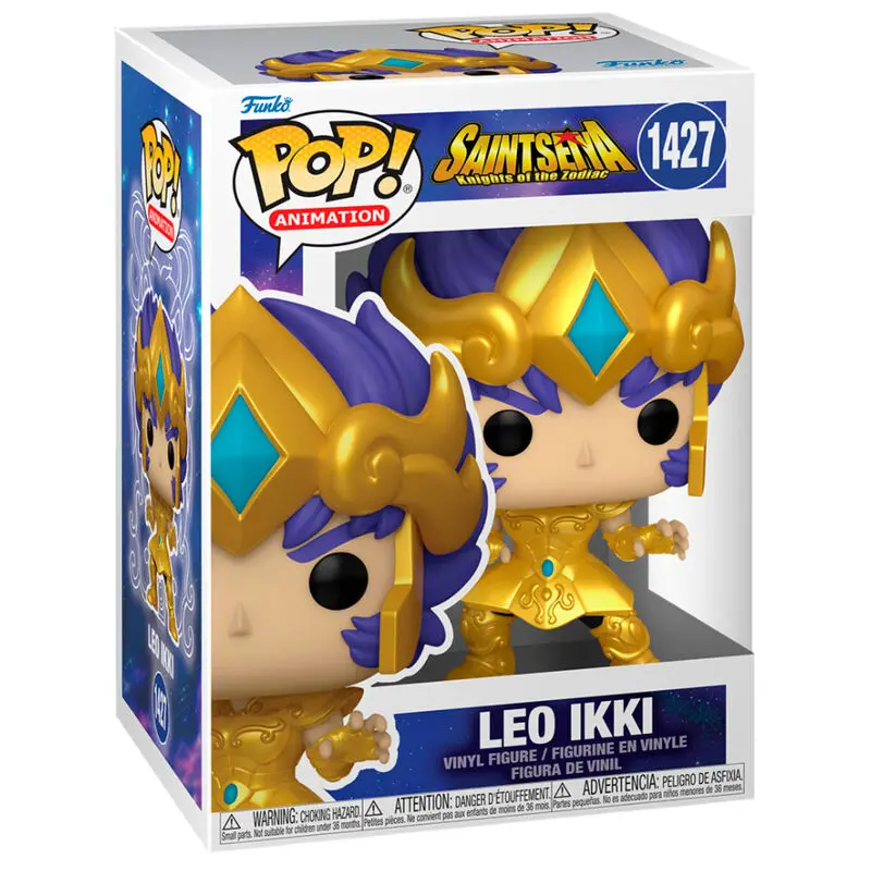 Saint Seiya POP! Animation figúrka Gold Leo Ikki 9 cm termékfotó