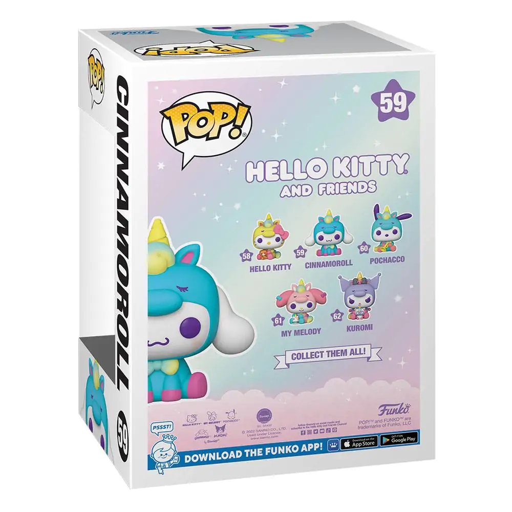 Hello Kitty and Friends POP! Sanrio vinylová figúrka Cinnamoroll 9 cm produktová fotografia