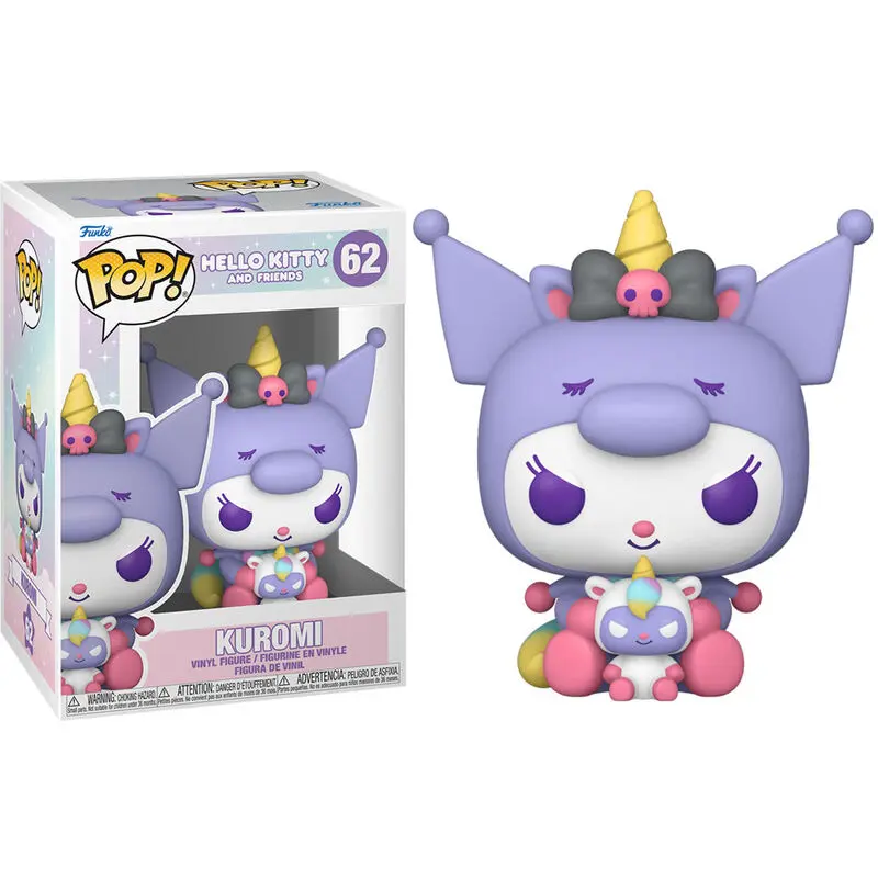 Hello Kitty and Friends POP! Sanrio vinylová figúrka Kuromi 9 cm produktová fotografia