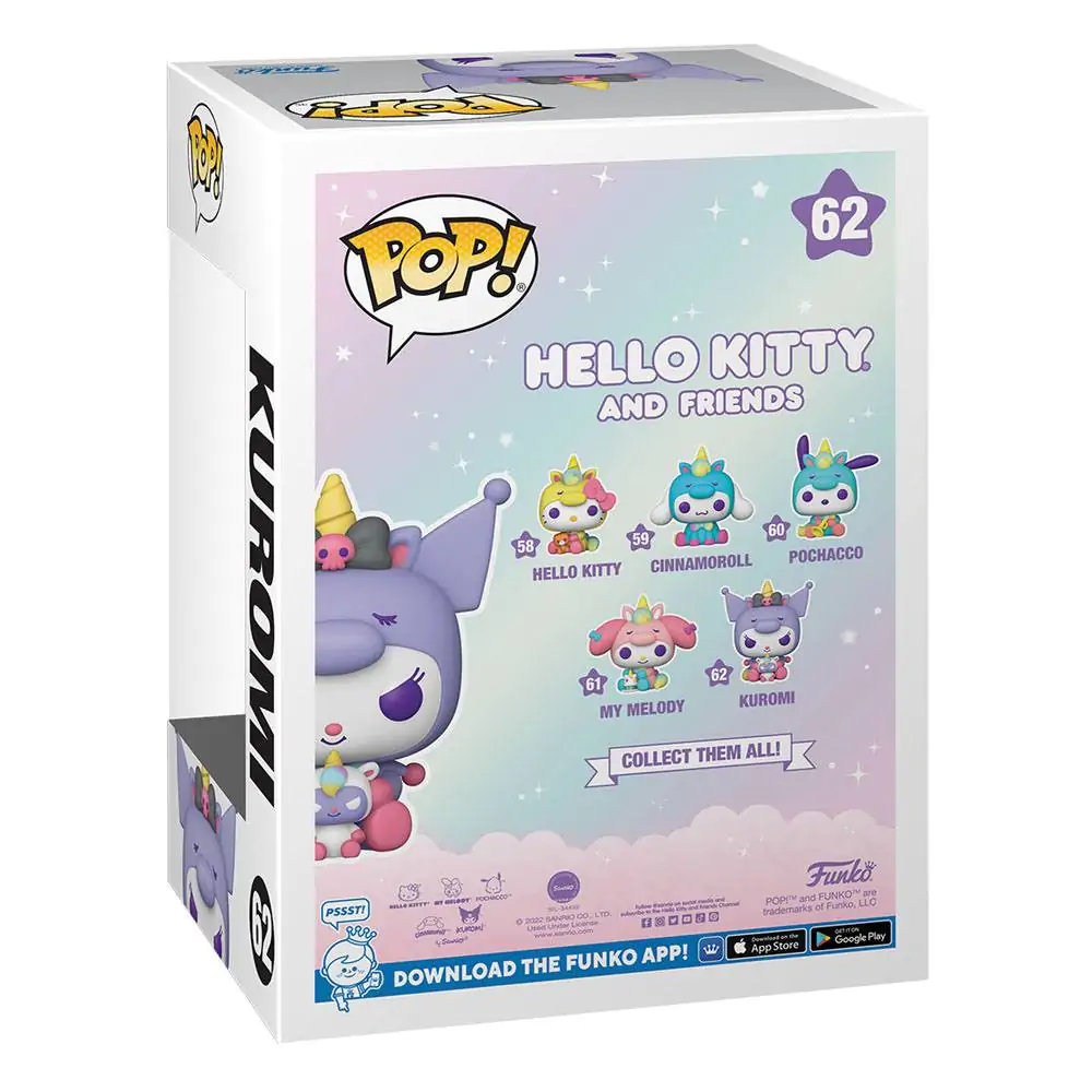 Hello Kitty and Friends POP! Sanrio vinylová figúrka Kuromi 9 cm produktová fotografia