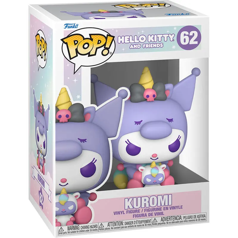 Hello Kitty and Friends POP! Sanrio vinylová figúrka Kuromi 9 cm produktová fotografia