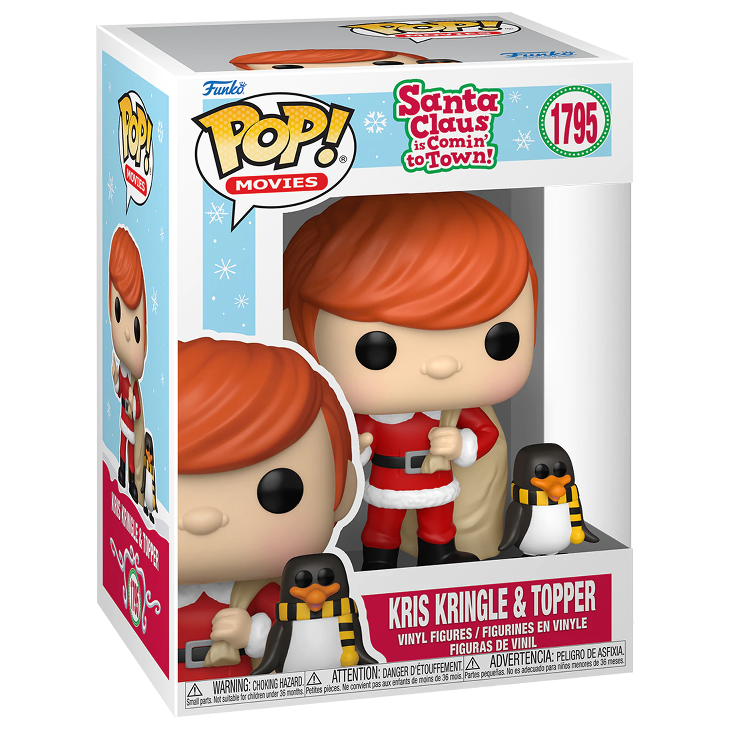 Funko POP figúrka Santa Claus is Comin to Town! Kris Kringle & Topper produktová fotografia
