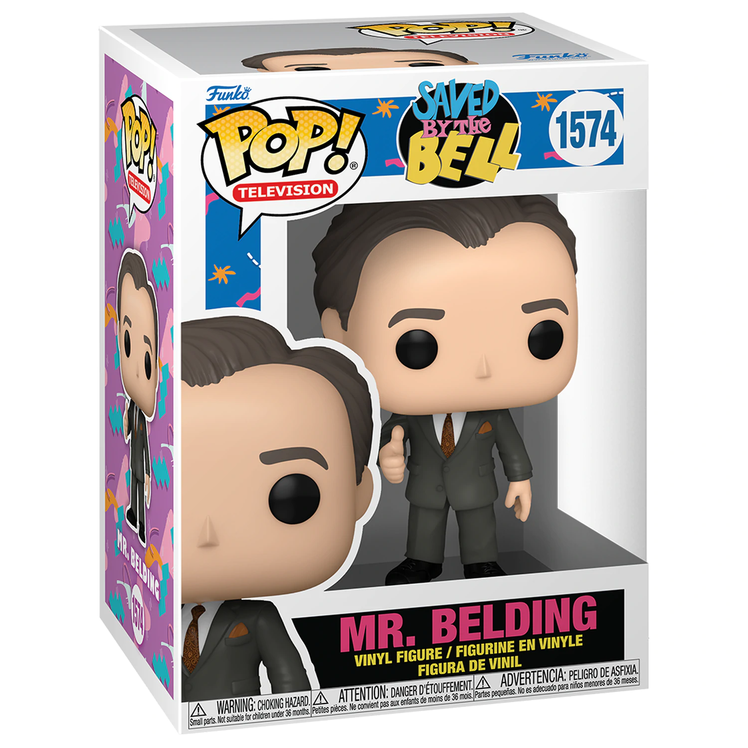 Funko POP figúrka Saved By the Bell Mr. Belding produktová fotografia