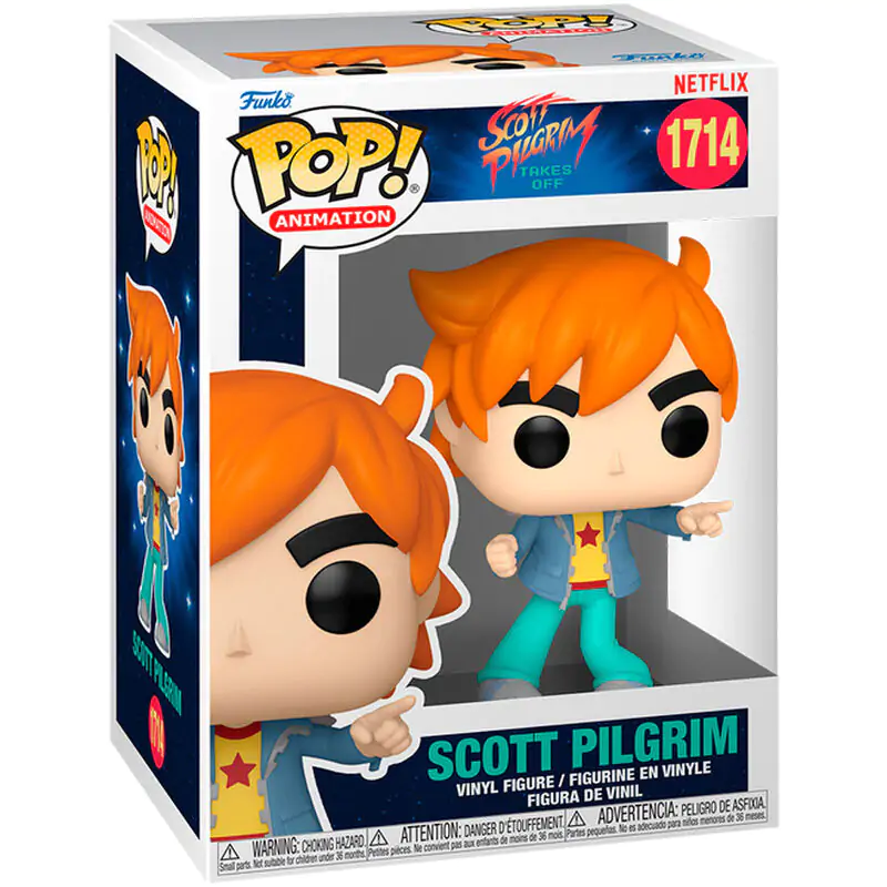 Funko POP figúrka Scott Pilgrim Takes Off Scott Pilgrim (9,5 cm) termékfotó